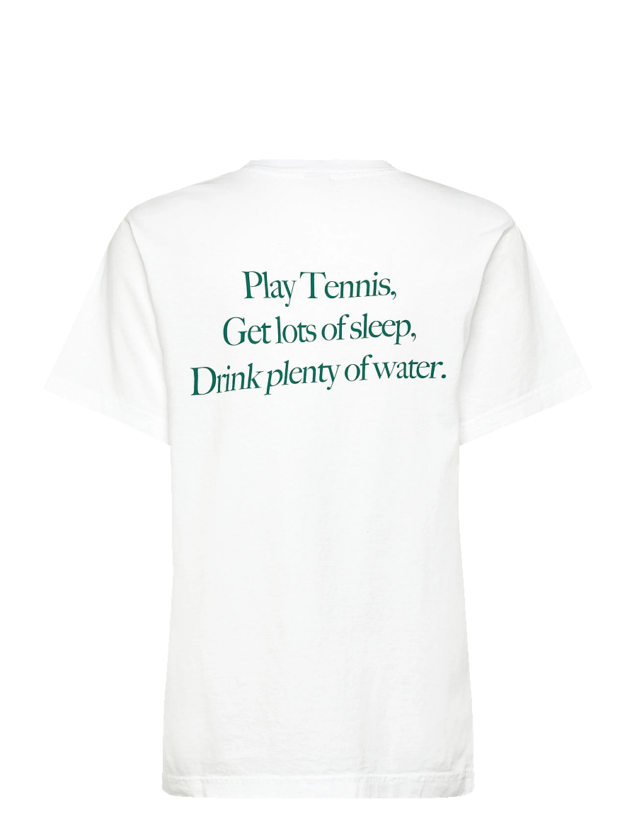 Sporty & Rich - Play Tennis T-Shirt - t-shirts & tops - white - 1