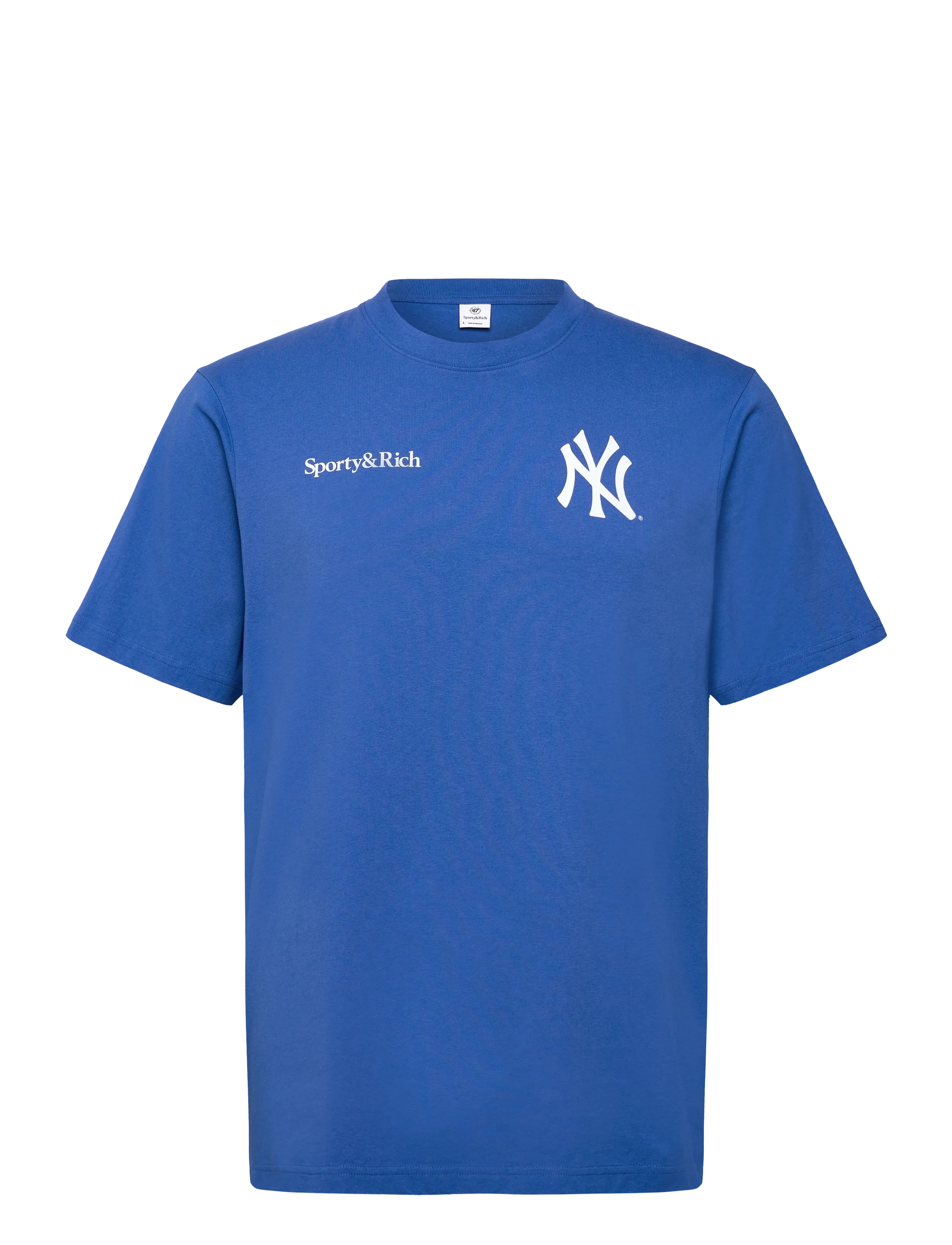 SPORTY & RICH Slugger T-Shirt Blau - S - Damen