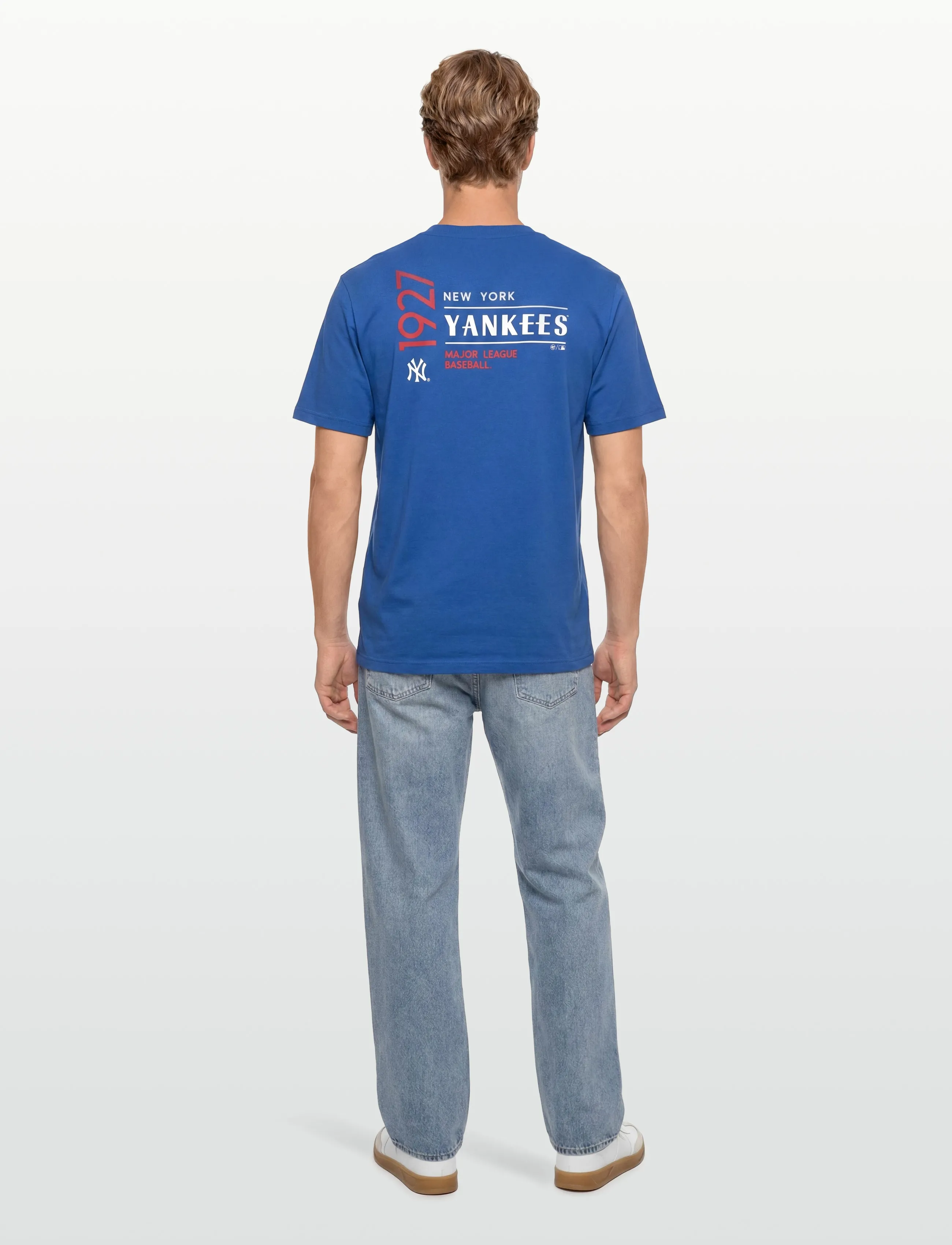 Sporty & Rich - Slugger T-Shirt - t-shirts & tops - team blue - 4