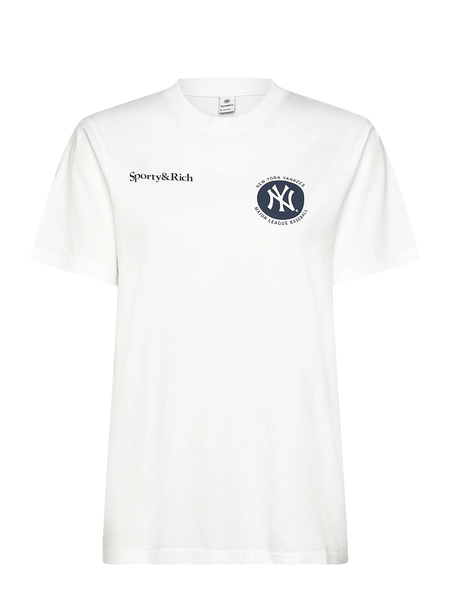 Sporty & Rich - Major LeagueT-Shirt - t-särgid ja alussärgid - white - 0