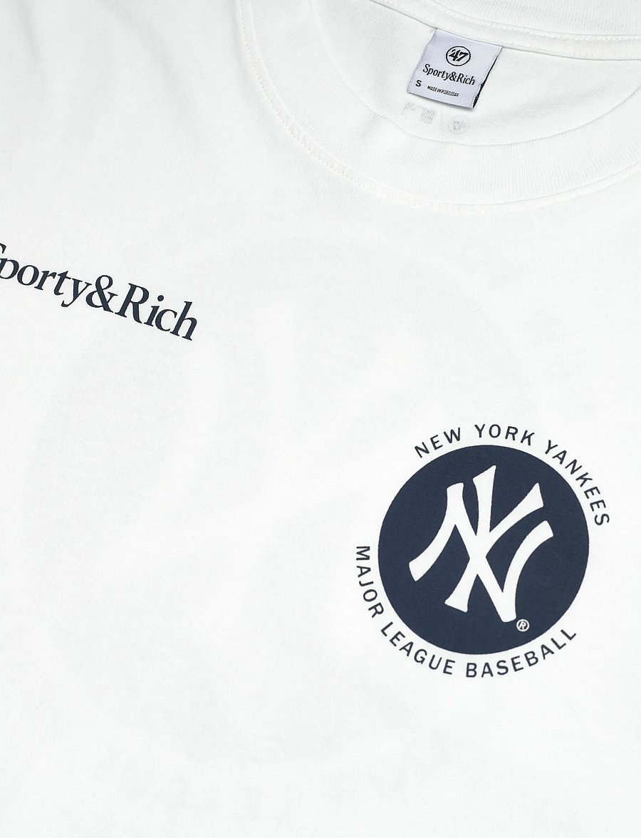 Sporty & Rich - Major LeagueT-Shirt - t-särgid ja alussärgid - white - 2