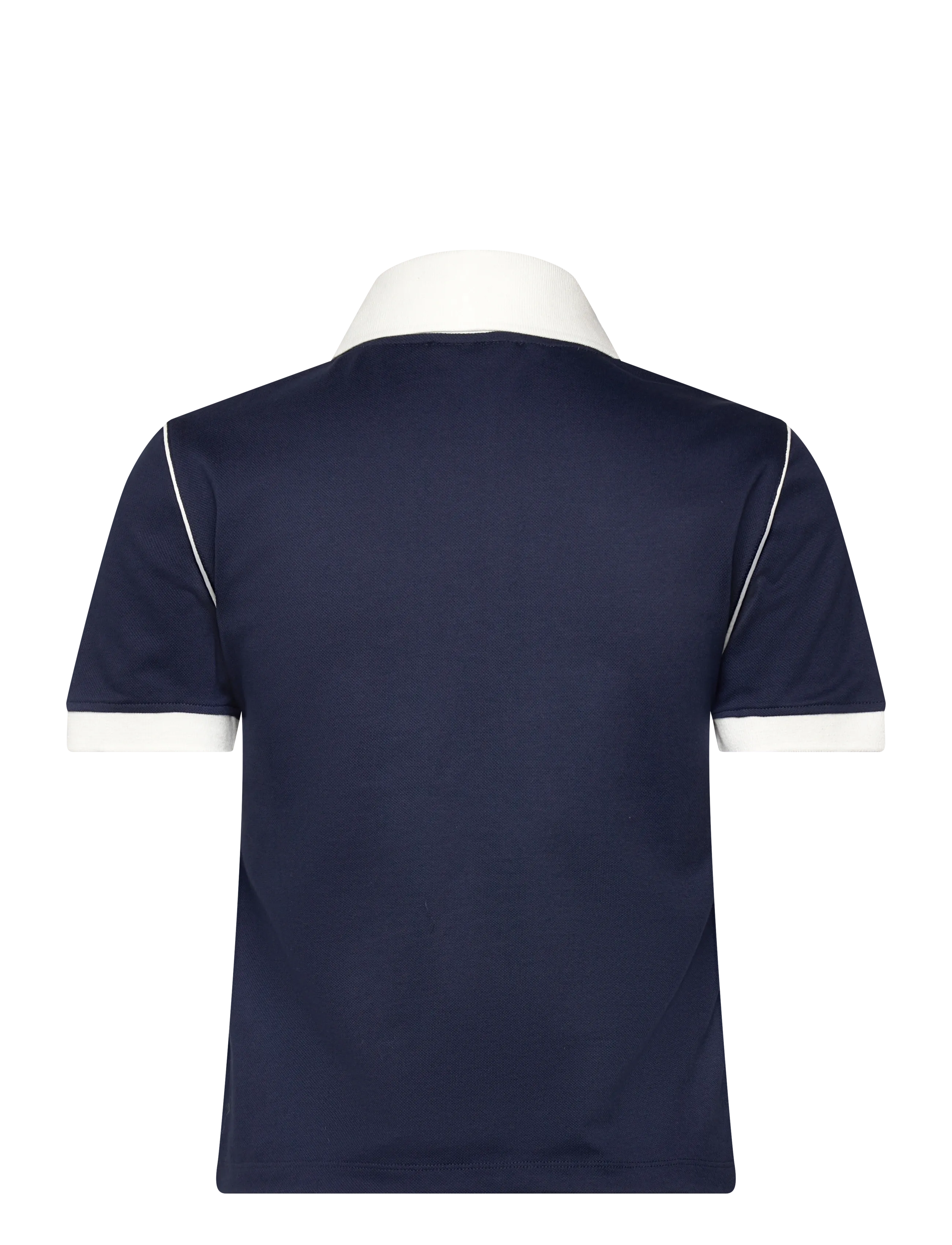 Sporty & Rich - Crown 70s Pique Polo - pikéer - dark navy/white - 1