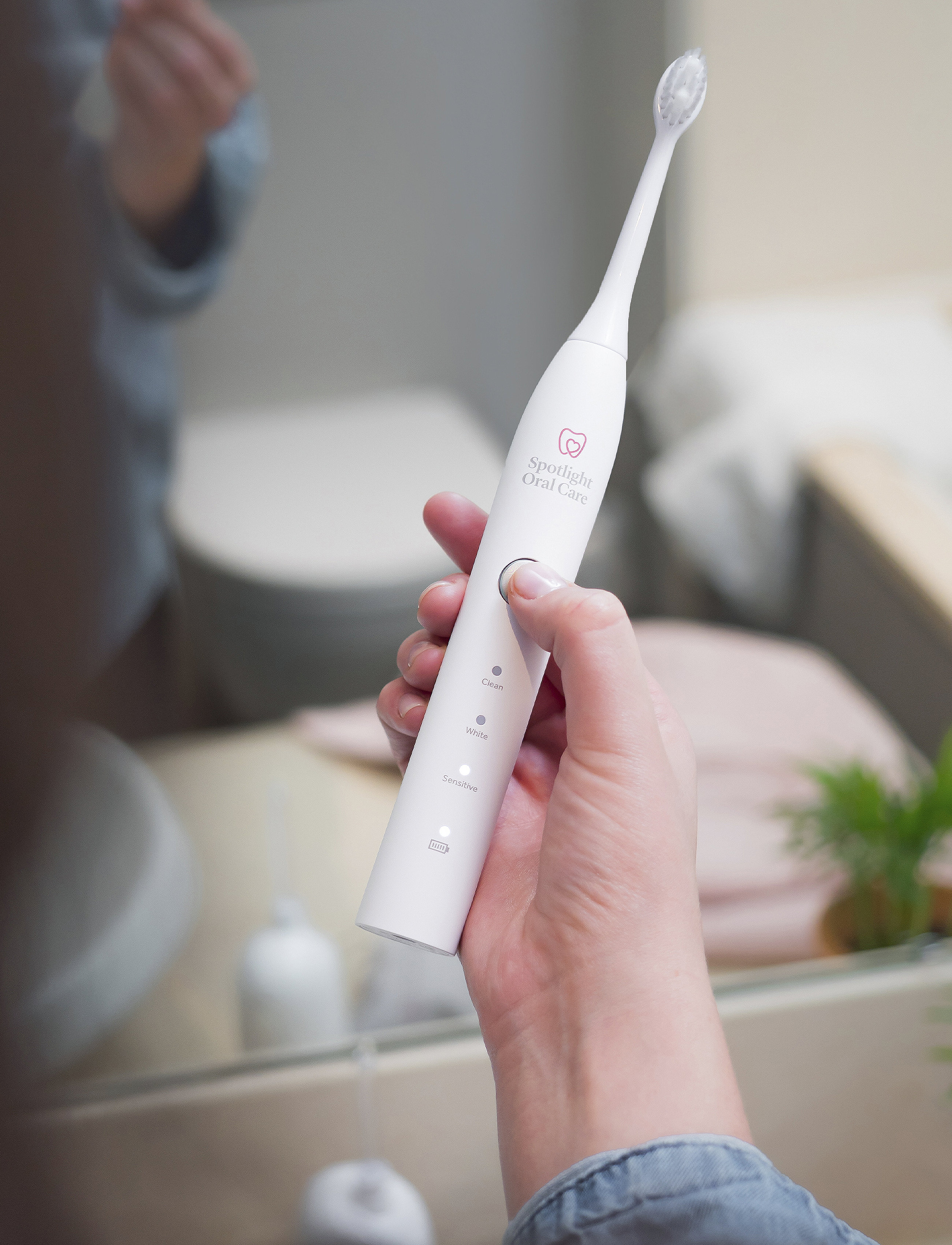 Spotlight Oral care - Spotlight Oral Care Sonic Toothbrush WHITE - white - 4