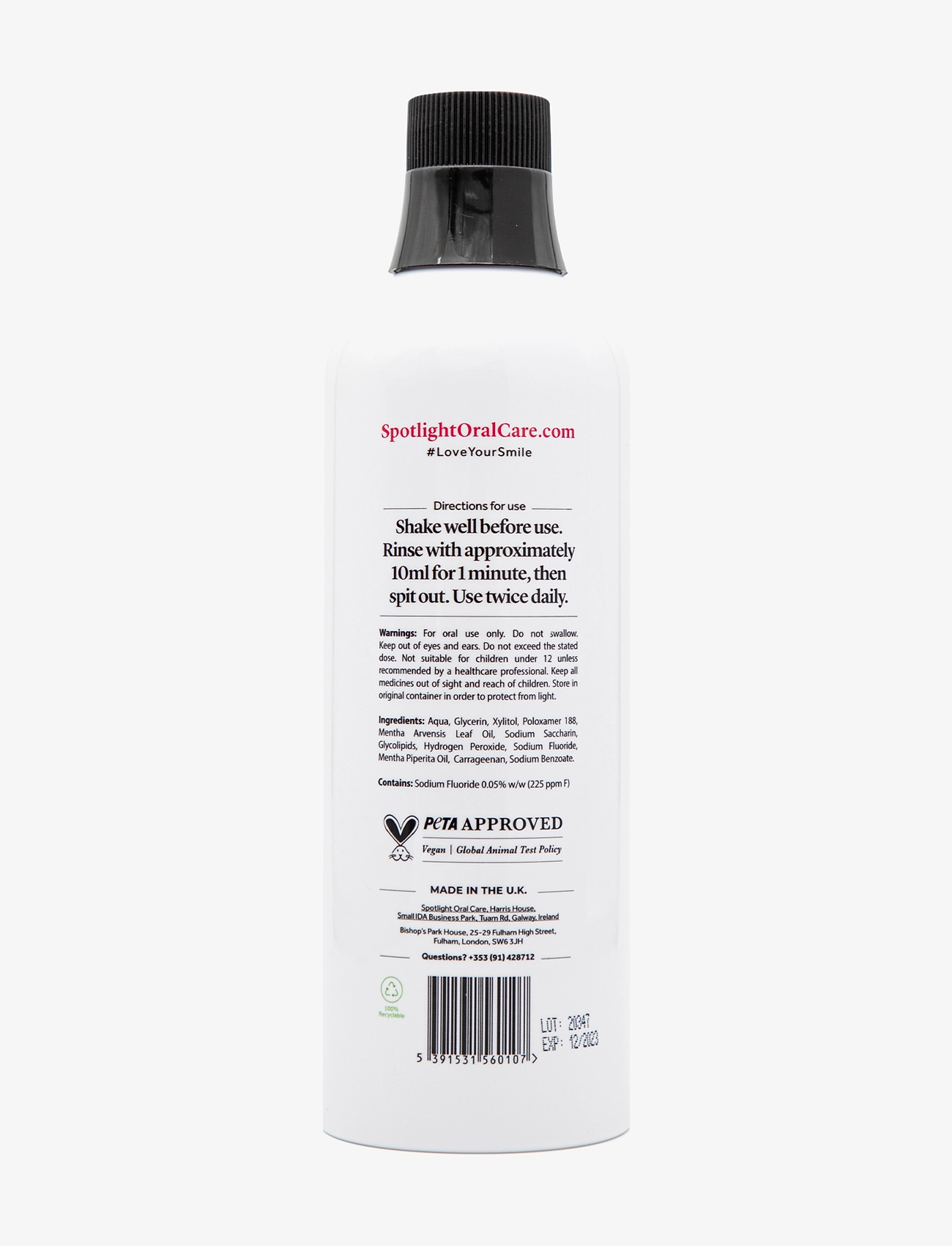 Spotlight Oral care - Spotlight Oral Care Mouthwash for Whitening Teeth 500ml - clear - 2