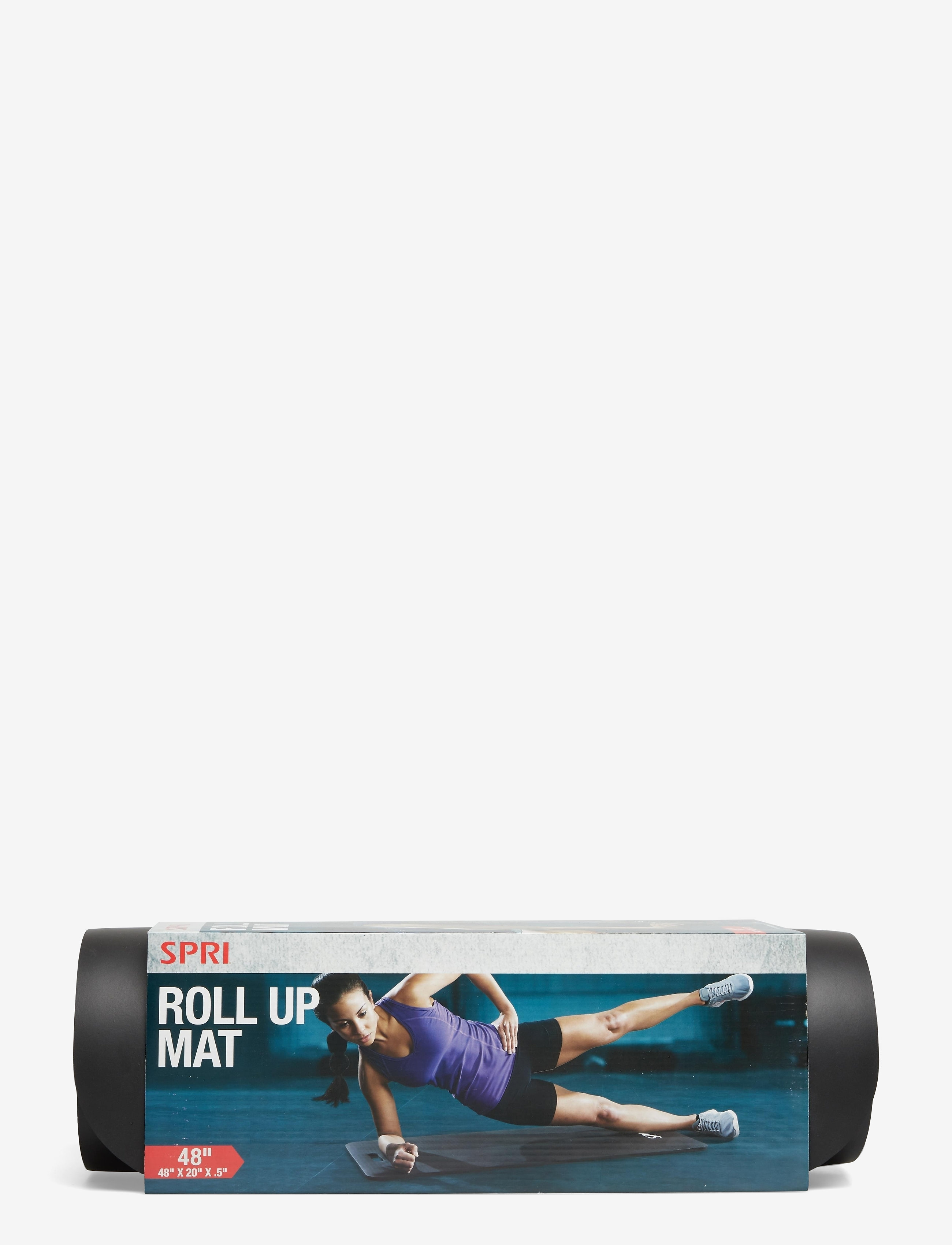 Spri Roll Up Mat, One Size, Yoga Equipment, Schwarz - Mats And Accessories, Frauen