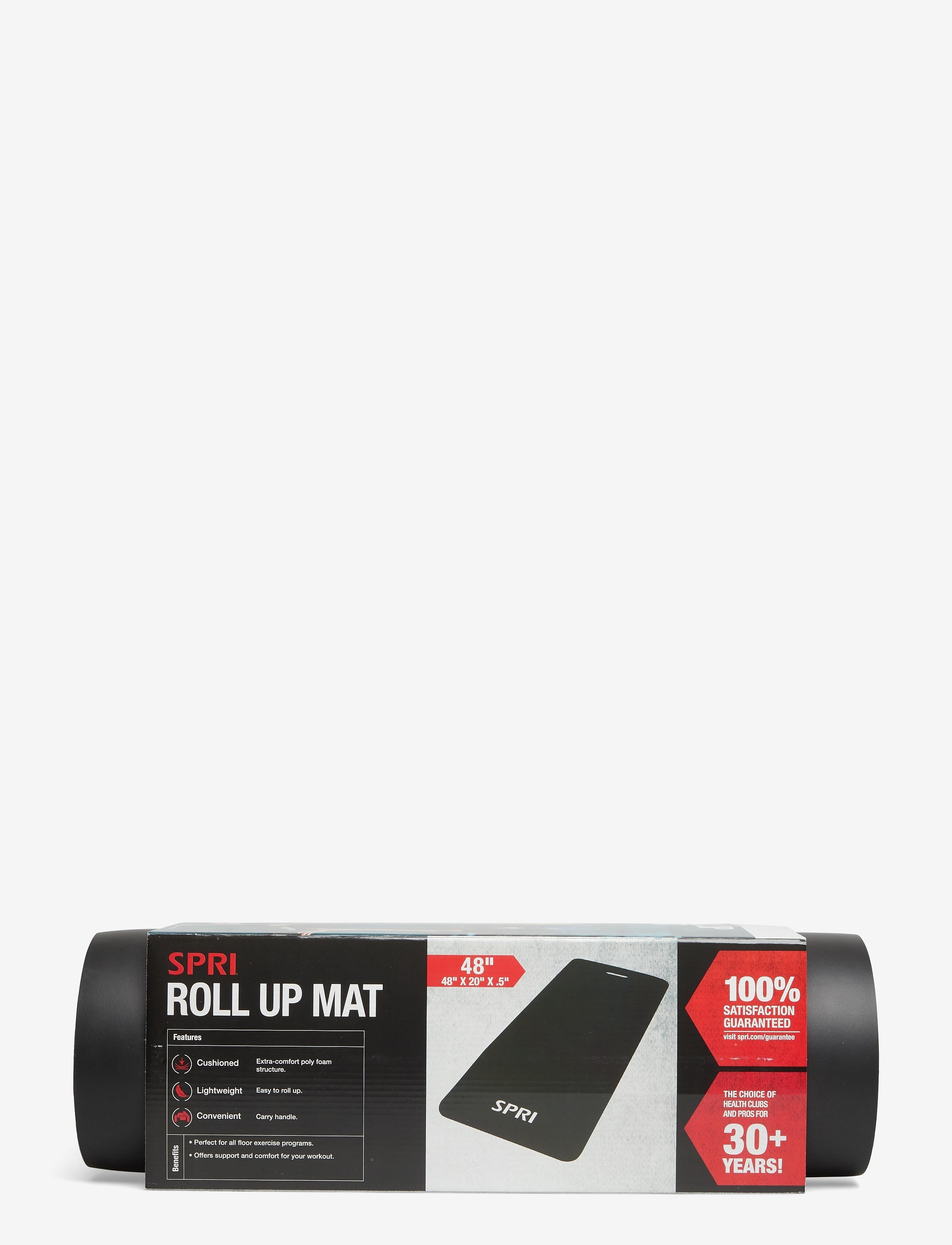 Spri - SPRI ROLL UP MAT - yogamåtter & tilbehør - black - 1