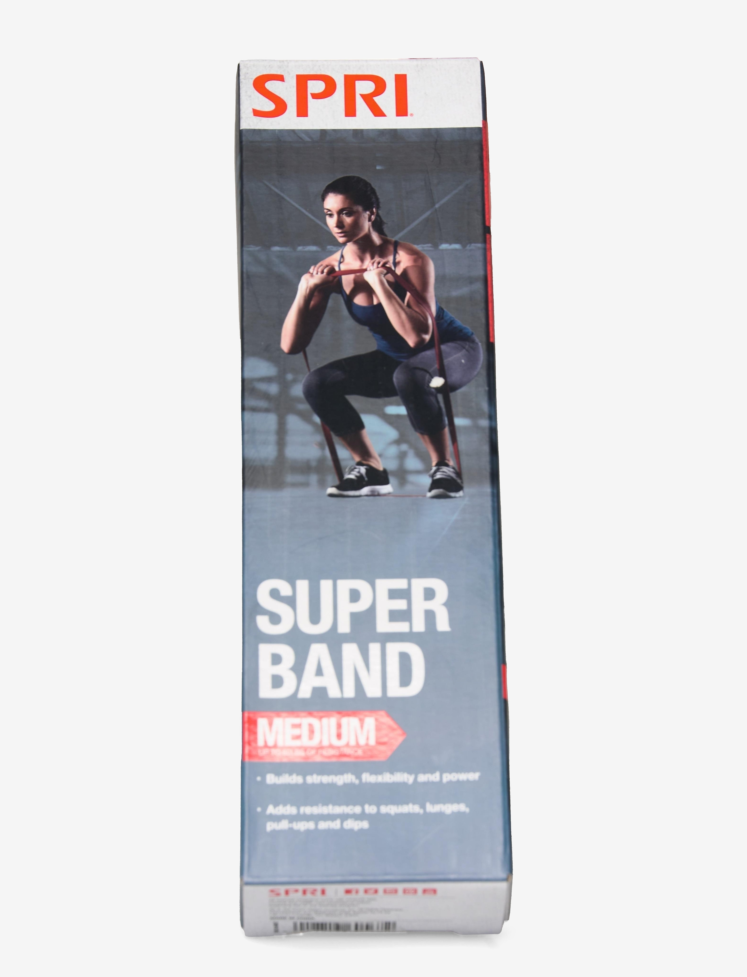 Spri - SUPERBAND MEDIUM - motståndsband - red - 2