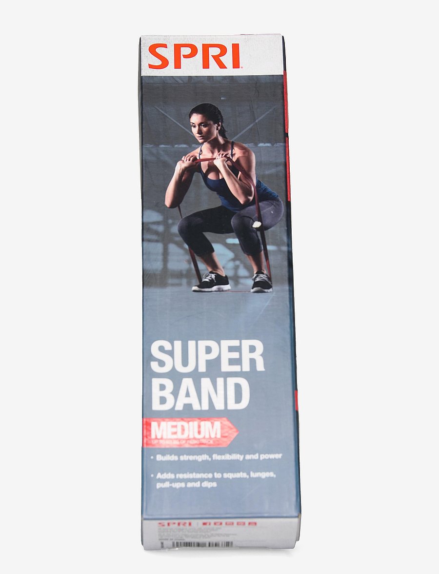 Spri - SUPERBAND MEDIUM - trainingsbänder - red - 2