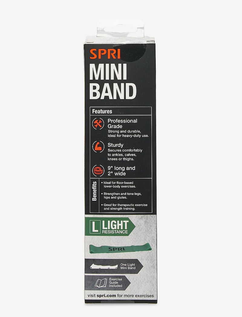 Spri - SPRI MINI BAND LIGHT - motståndsband - green - 2