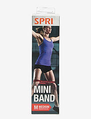 Spri - SPRI MINI BAND MEDIUM - resistance bands - red - 1