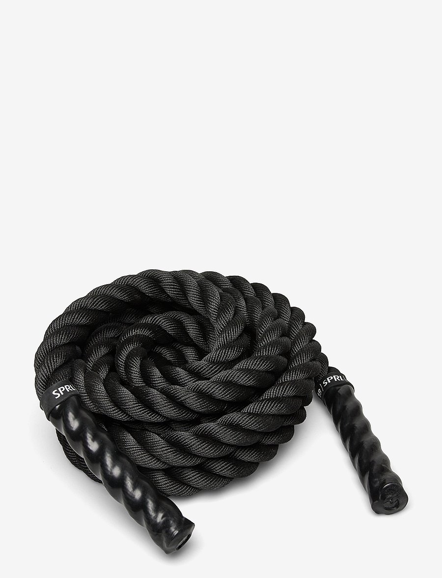 Spri - SPRI CONDITIONING ROPE 5,5m - träningsutrustning - black - 0
