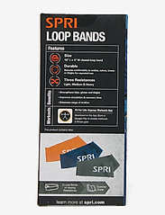 Spri - SPRI FLAT BAND LOOP KIT 3-PACK - motståndsband - multicolour - 2