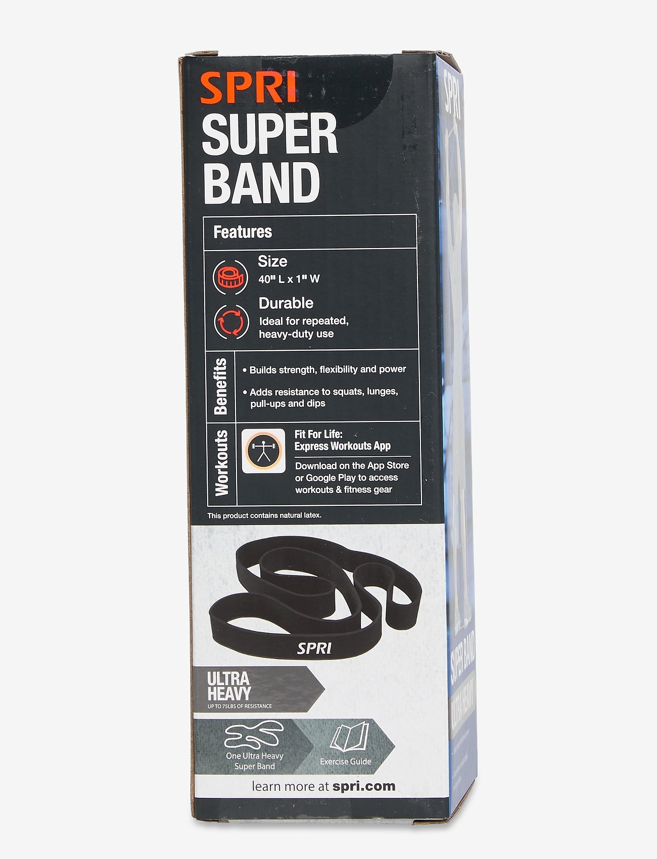 Spri - SUPERBAND ULTRA HEAVY - booty bands - black - 2