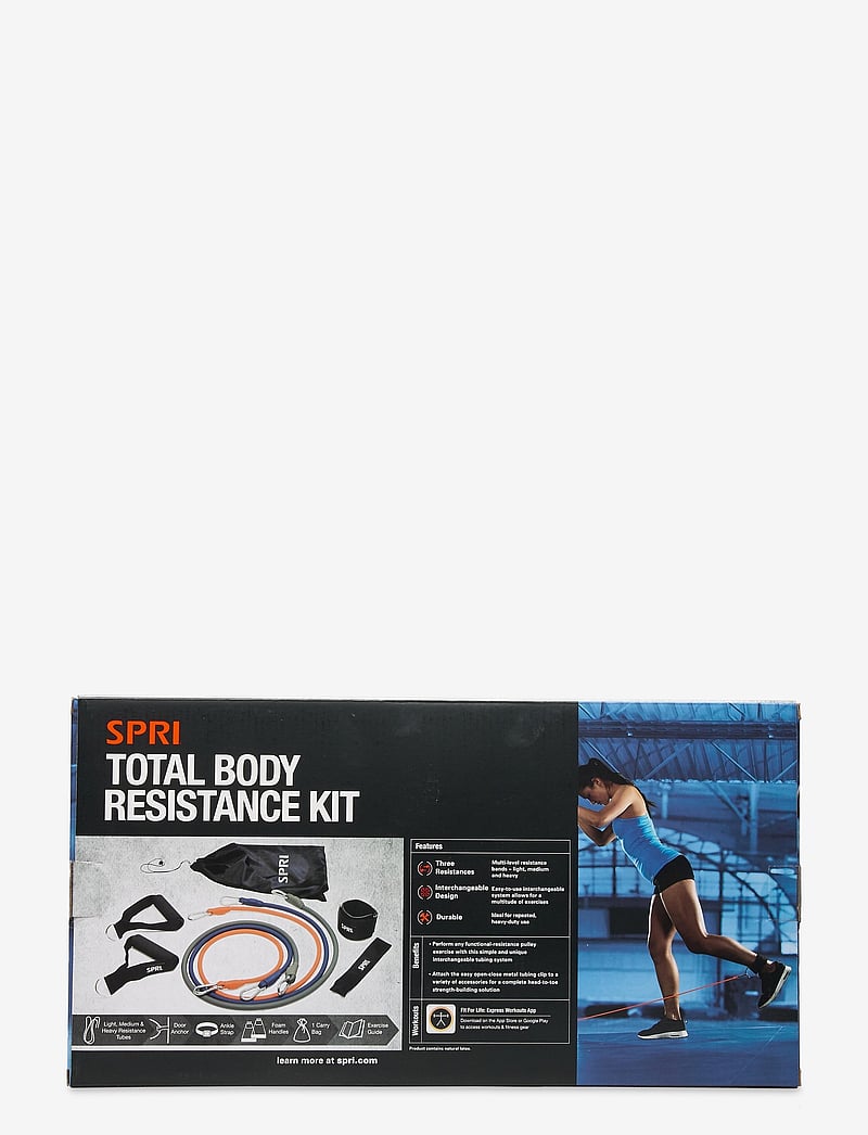 Spri - SPRI BODY RESISTANCE KIT - vastuskuminauhat - multicolour - 2