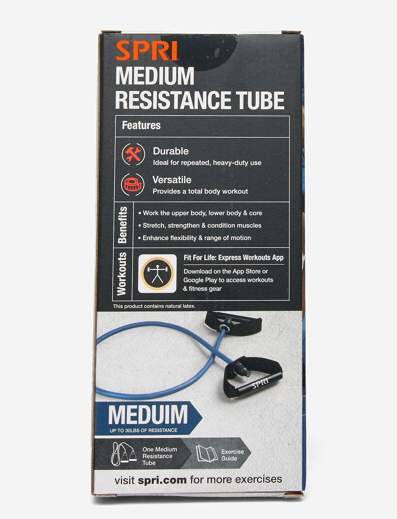 Spri - SPRI RESISTANCE TUBING MEDIUM - blue - 2