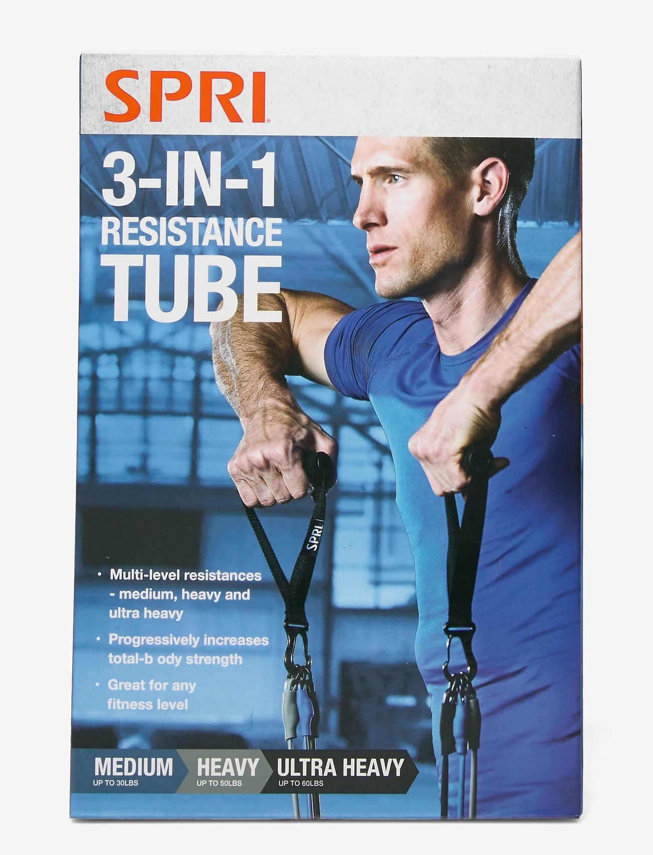 Spri - SPRI 3 IN 1 RESISTANCE TUBE KIT - multicolour - 1