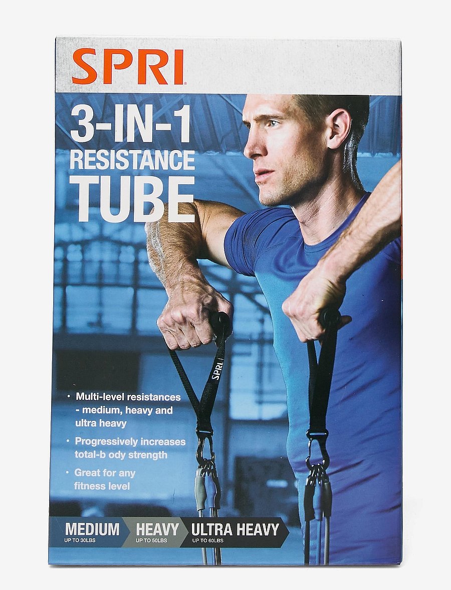 Spri - SPRI 3 IN 1 RESISTANCE TUBE KIT - multicolour - 1
