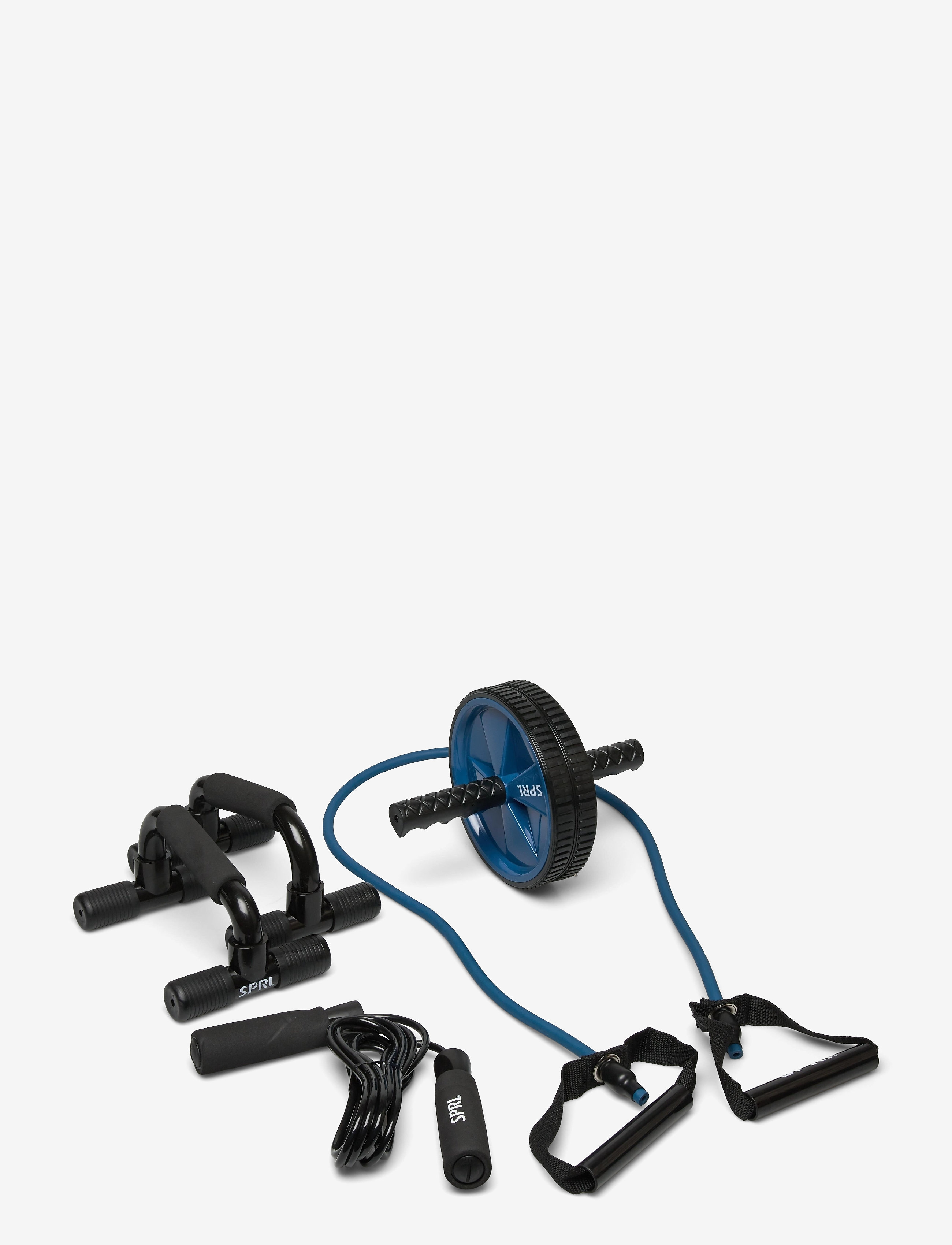 Spri Home Gym Kit, One Size, Workout Equipment, Schwarz - Frauen