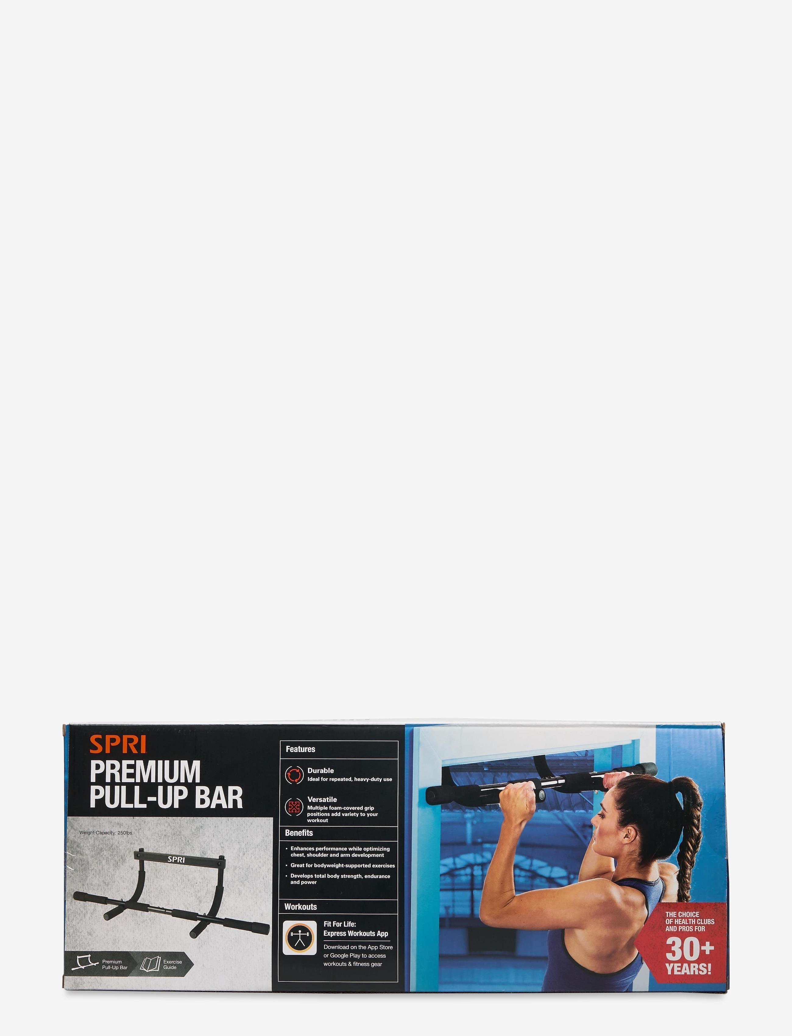 Spri SPRI PREMIUM PULL-UP BAR - Fitness & Running - BLACK / black
