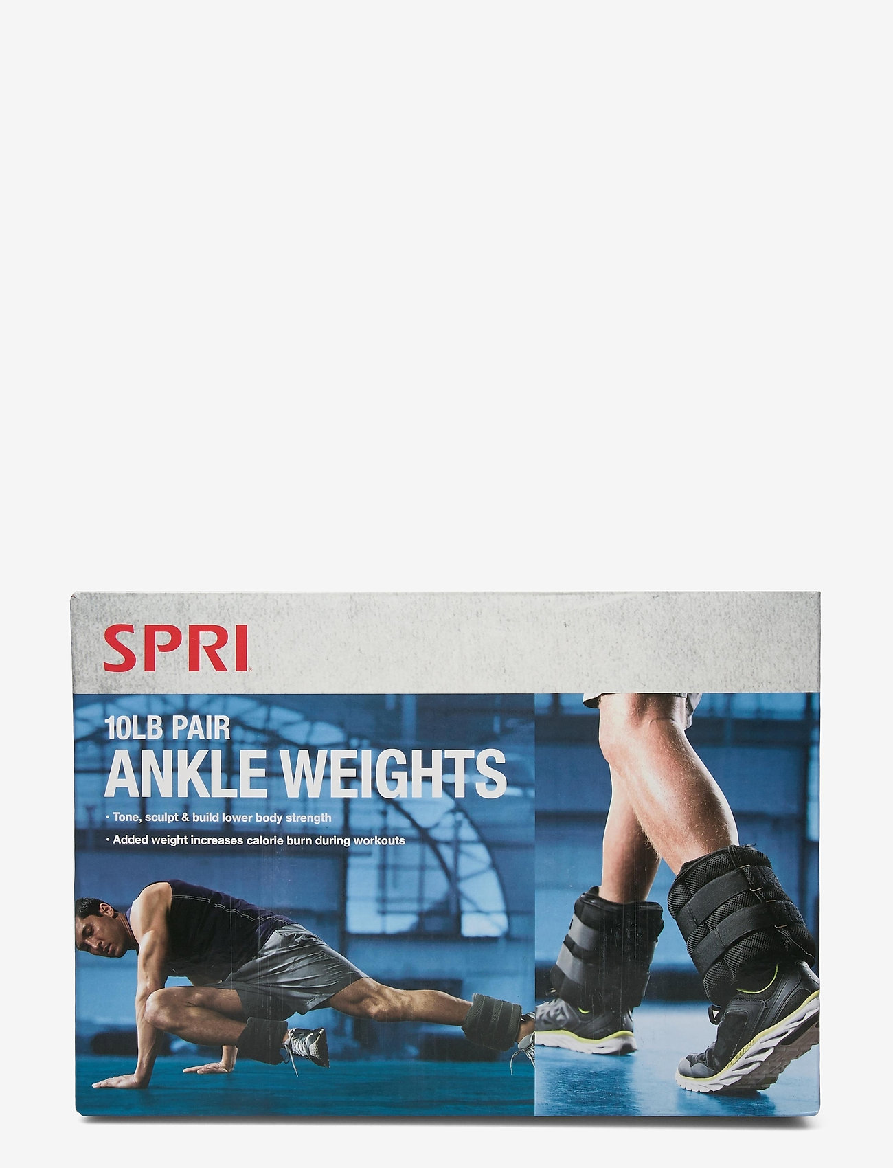 Spri - SPRI ADJUSTABLE ANKLE 20LB (2x10LB)/9KG (2x4,5KG) - black - 0