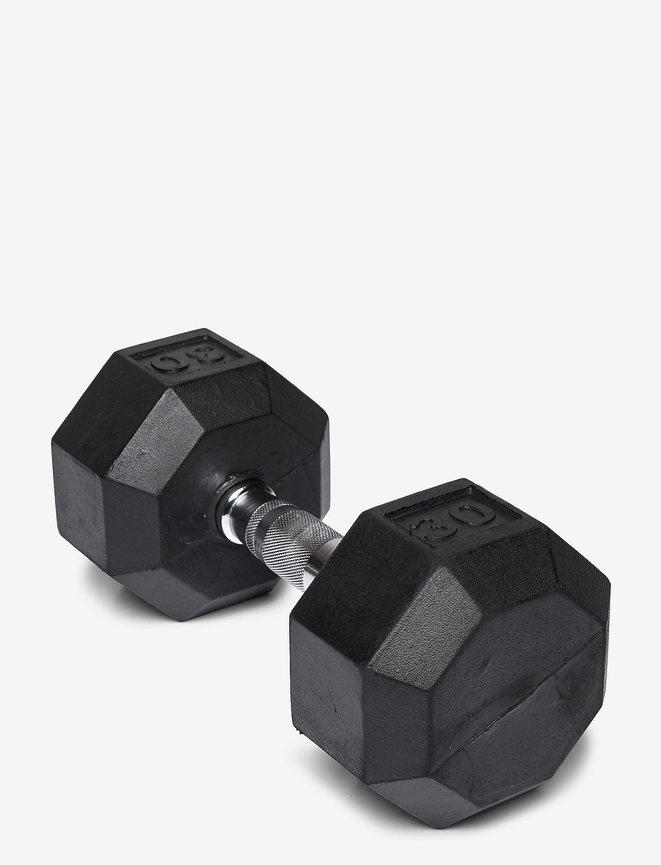 Spri - SPRI RUBBER DUMBBELL 13,6kg/30lb SINGLE - black - 0