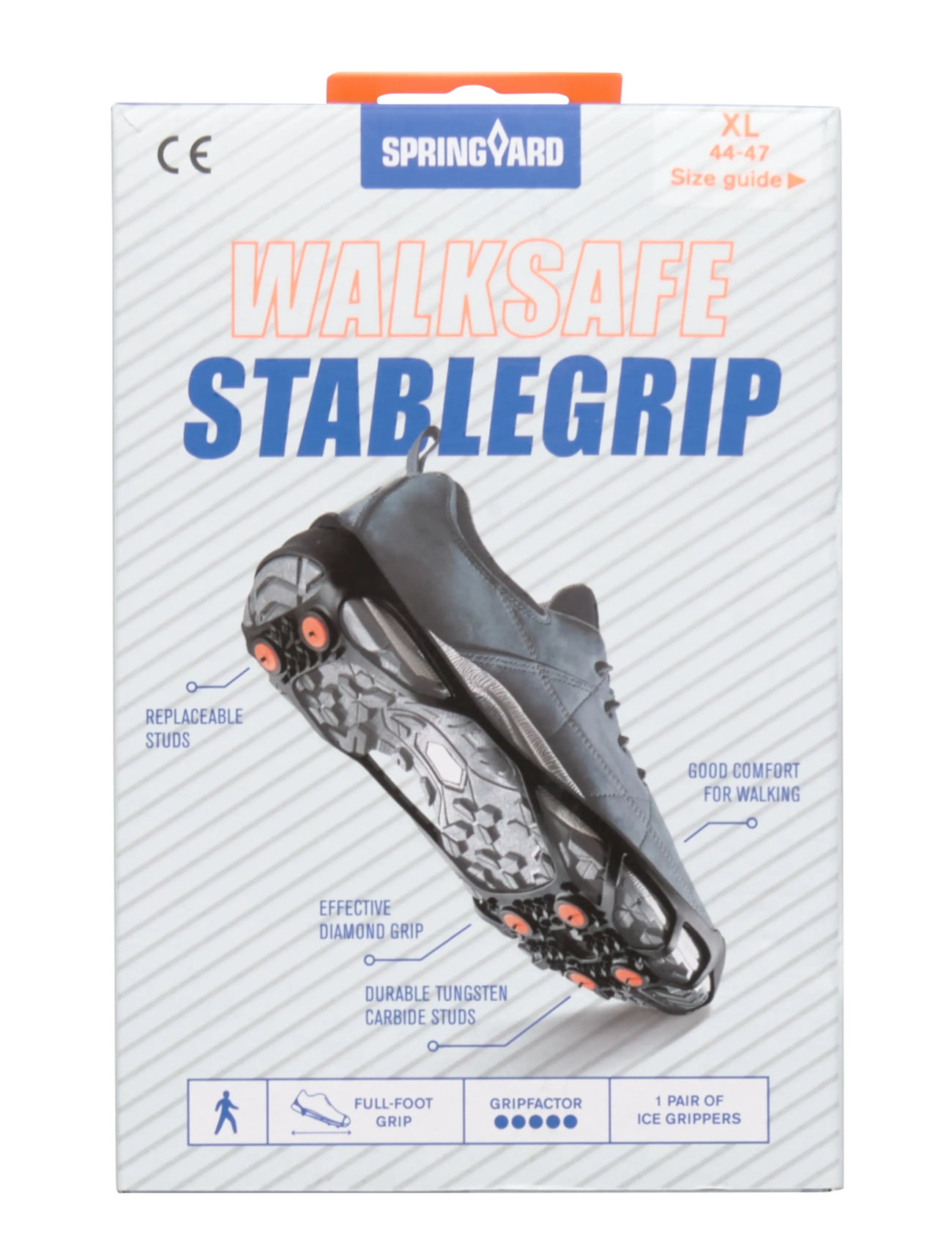 Springyard Stablegrip Walksafe - - XL 44-47 1