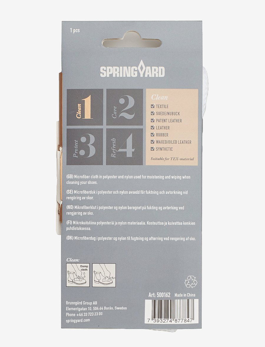 Springyard - Cleaning Towel - skobeskyttelse - white - 3