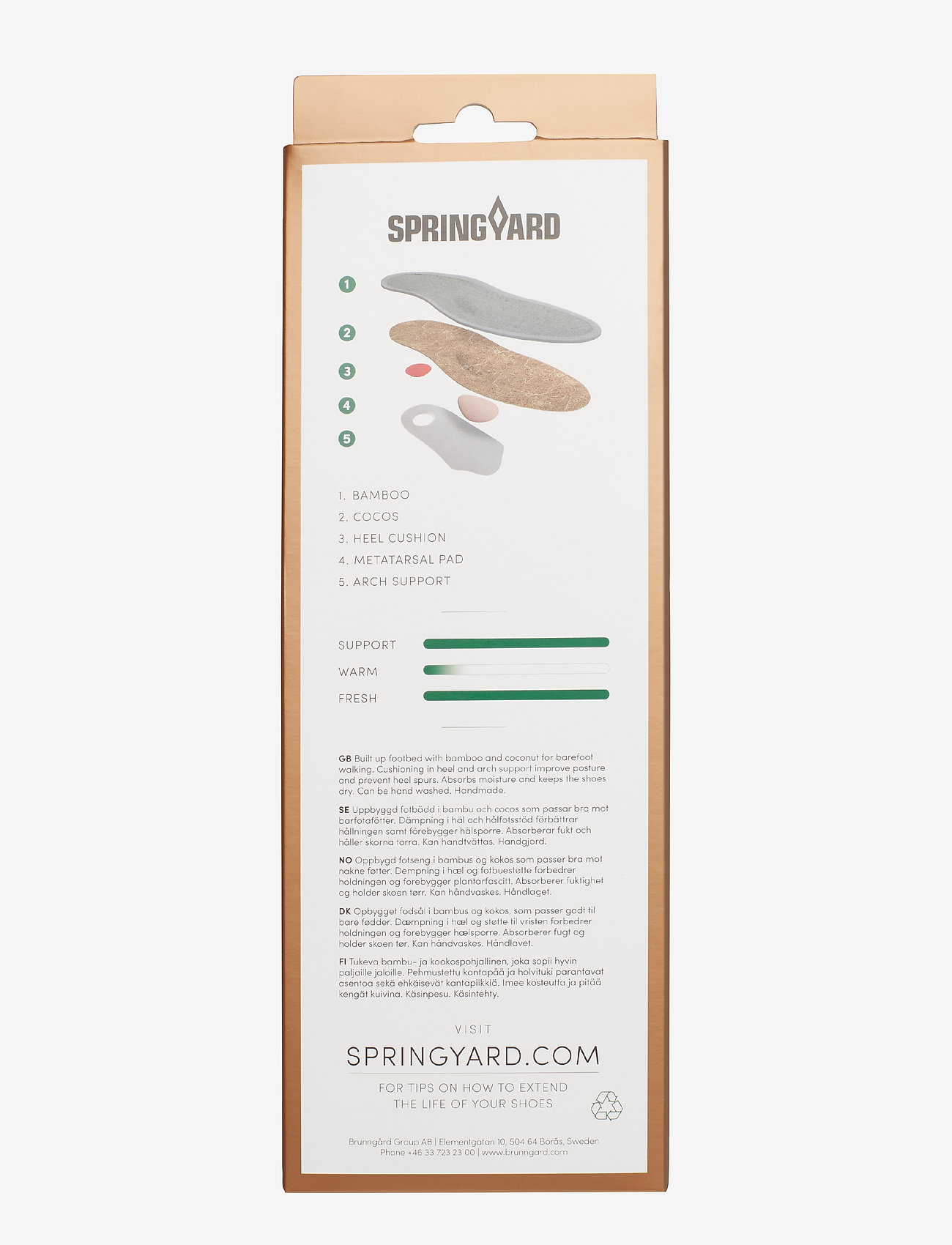 Springyard - Sensus Fresh - laveste priser - grey - 3