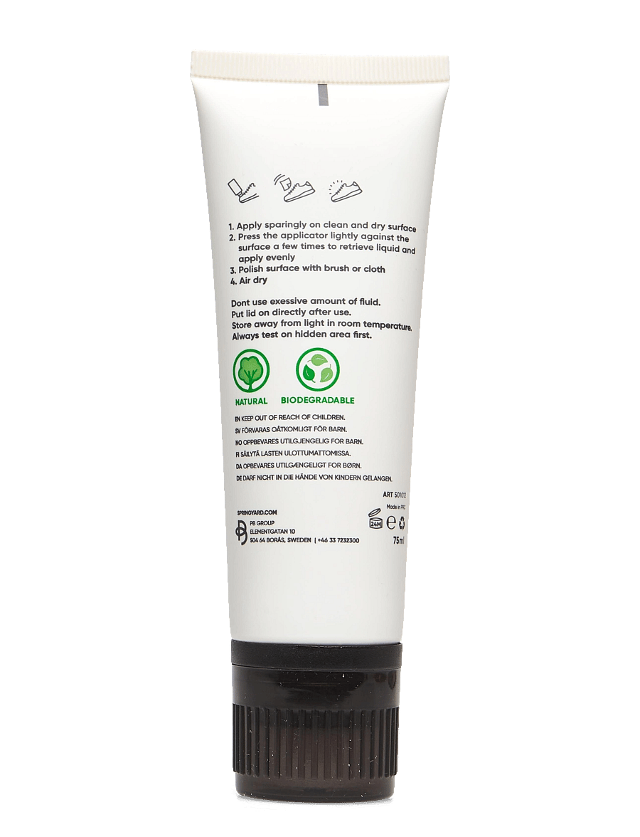 Springyard - Shoe Cream - schuhschutz - black - 1