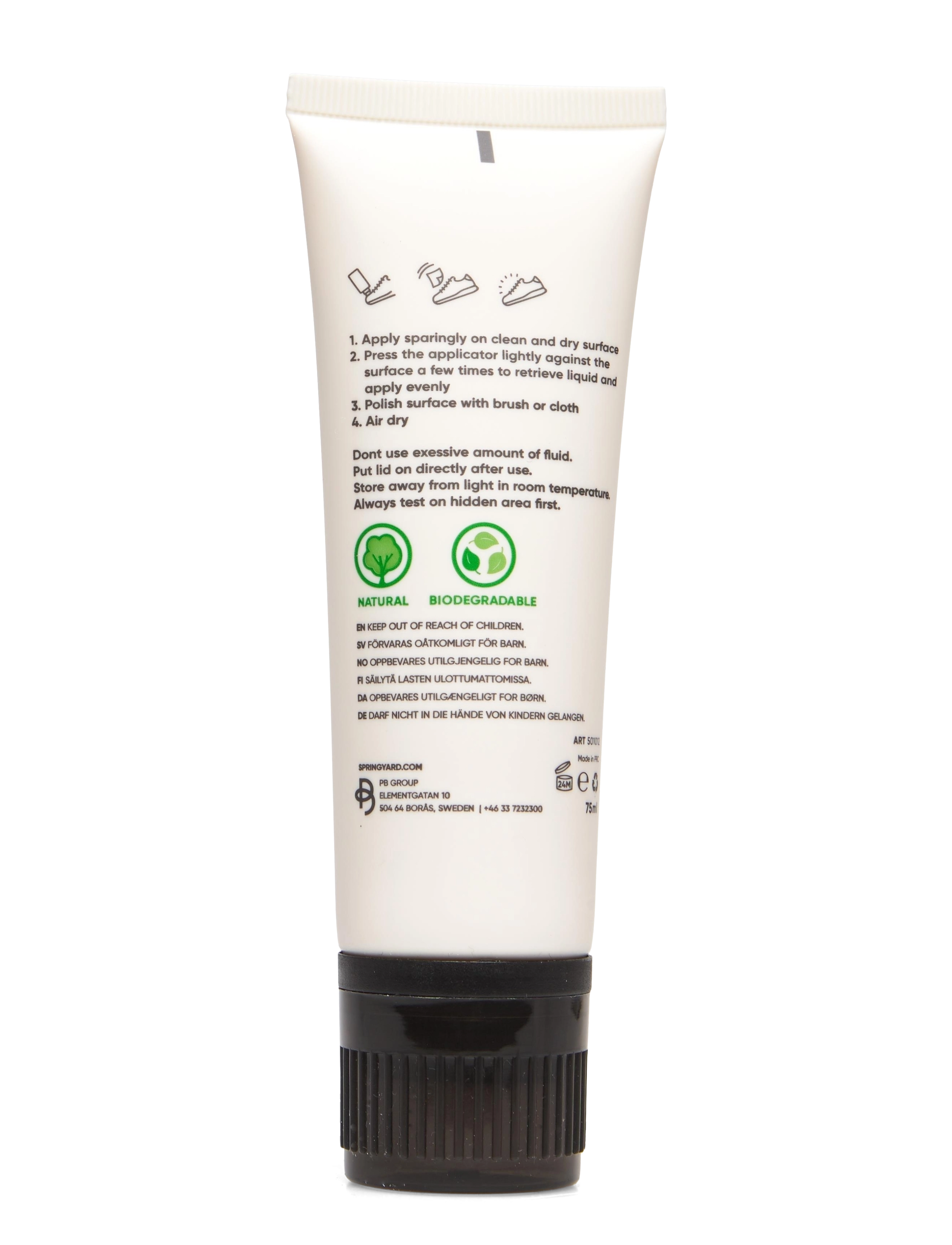 Springyard - Shoe Cream - laveste priser - neutral - 1
