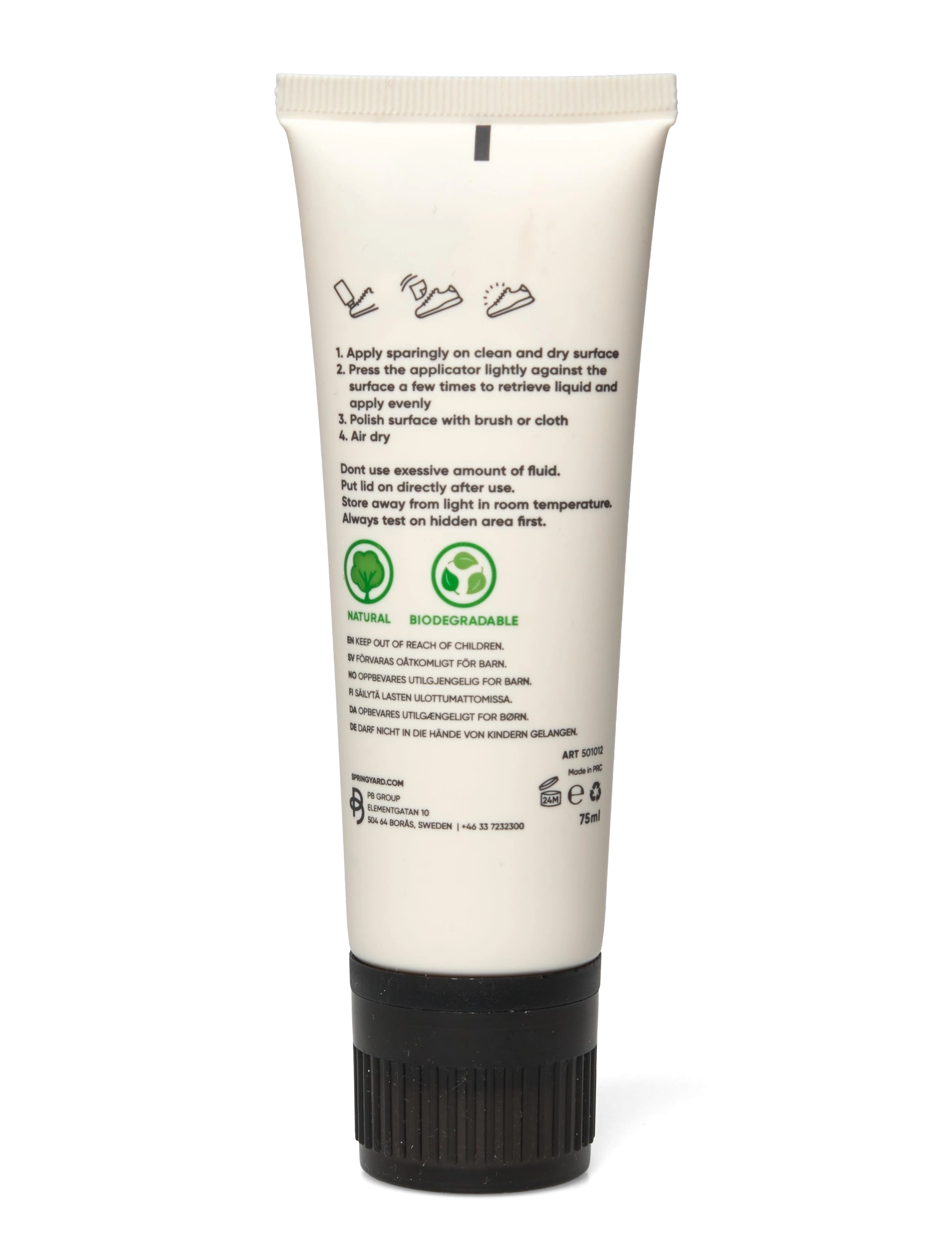 Springyard - Shoe Cream - lägsta priserna - white - 1