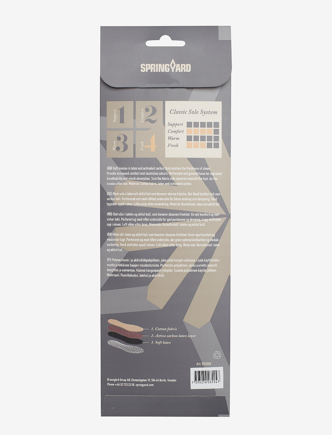 Springyard - Soft Deo Classic - grey - 3