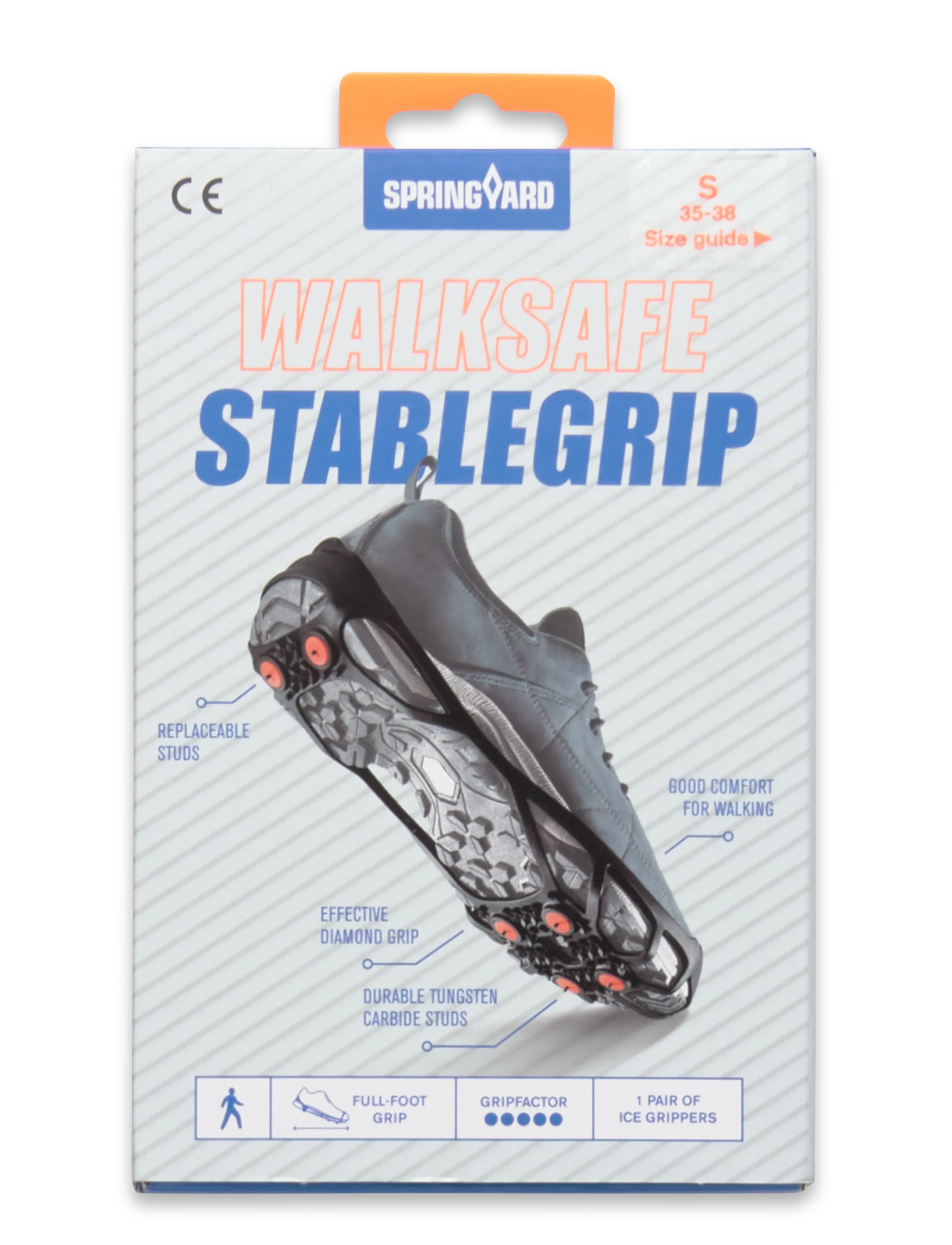 Springyard StableGrip Walksafe - Basics - BLACK / black