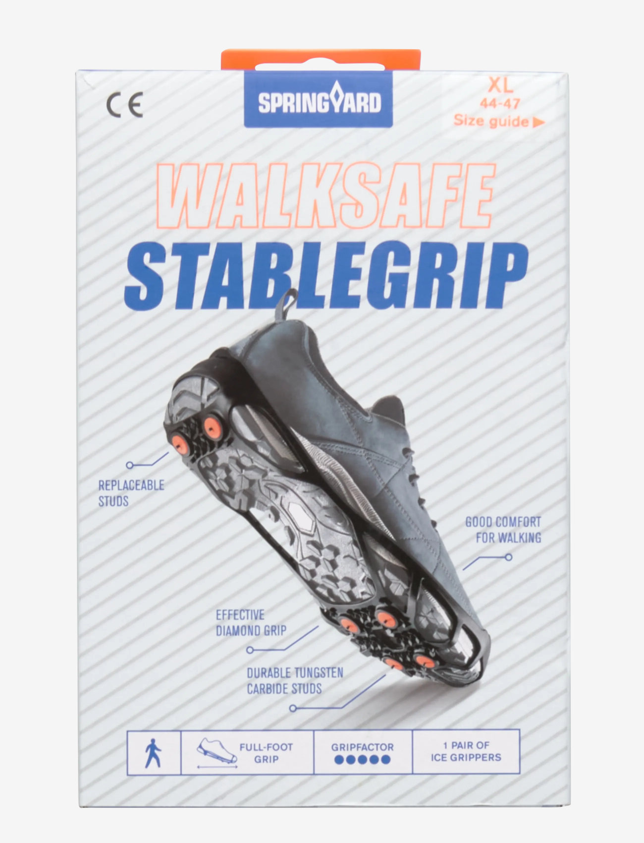 Springyard - StableGrip Walksafe - basplagg - black - 0