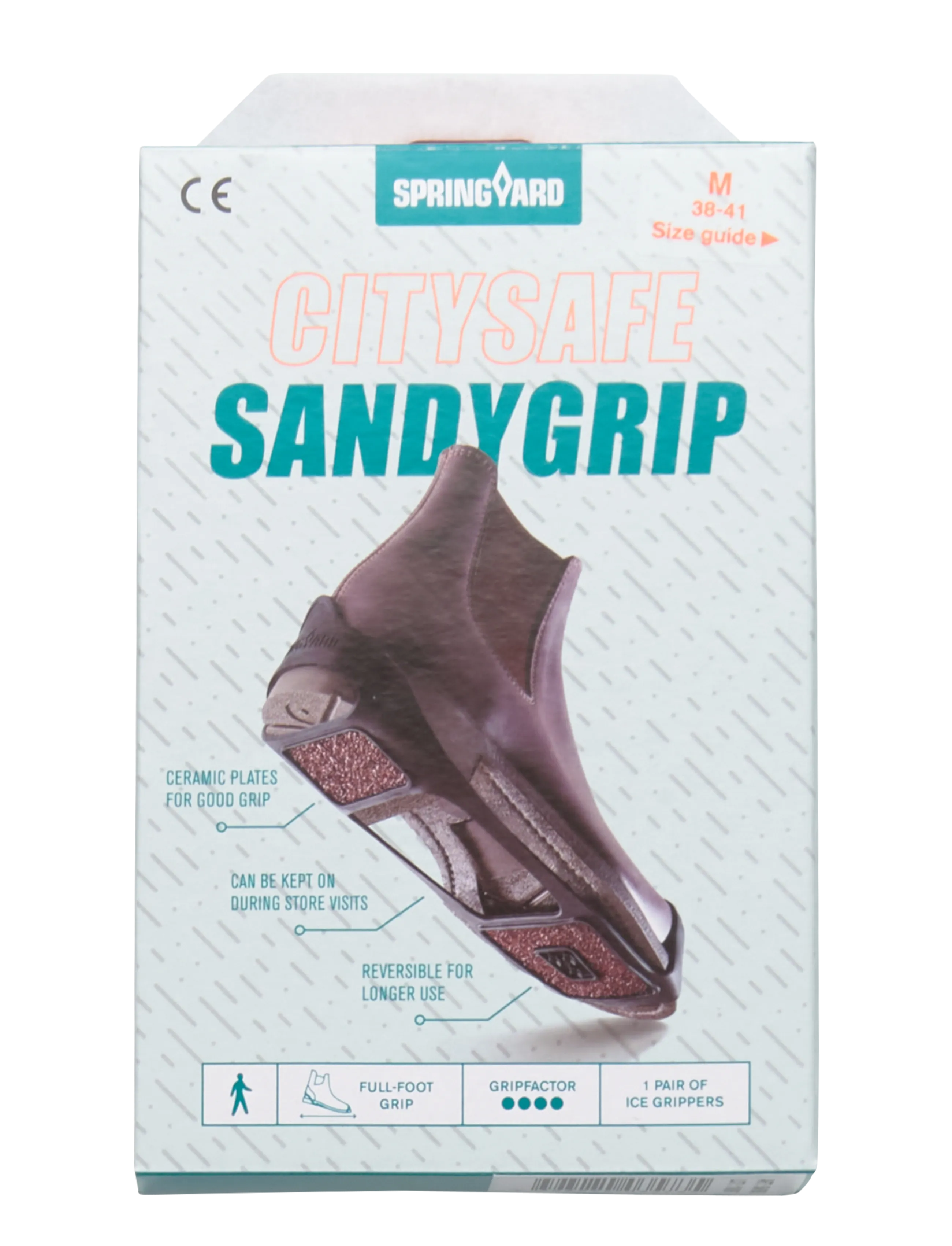 Springyard SandyGrip Citysafe - Shoes - BLACK / black