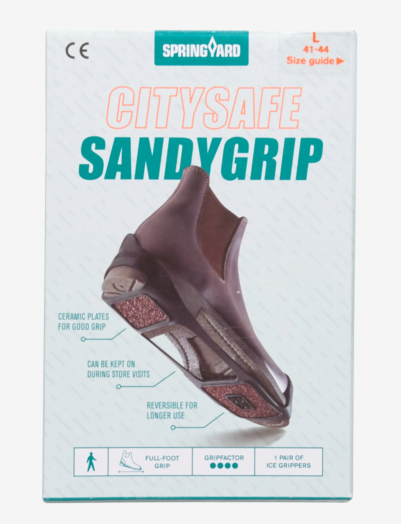 Springyard - SandyGrip Citysafe - laveste priser - black - 0