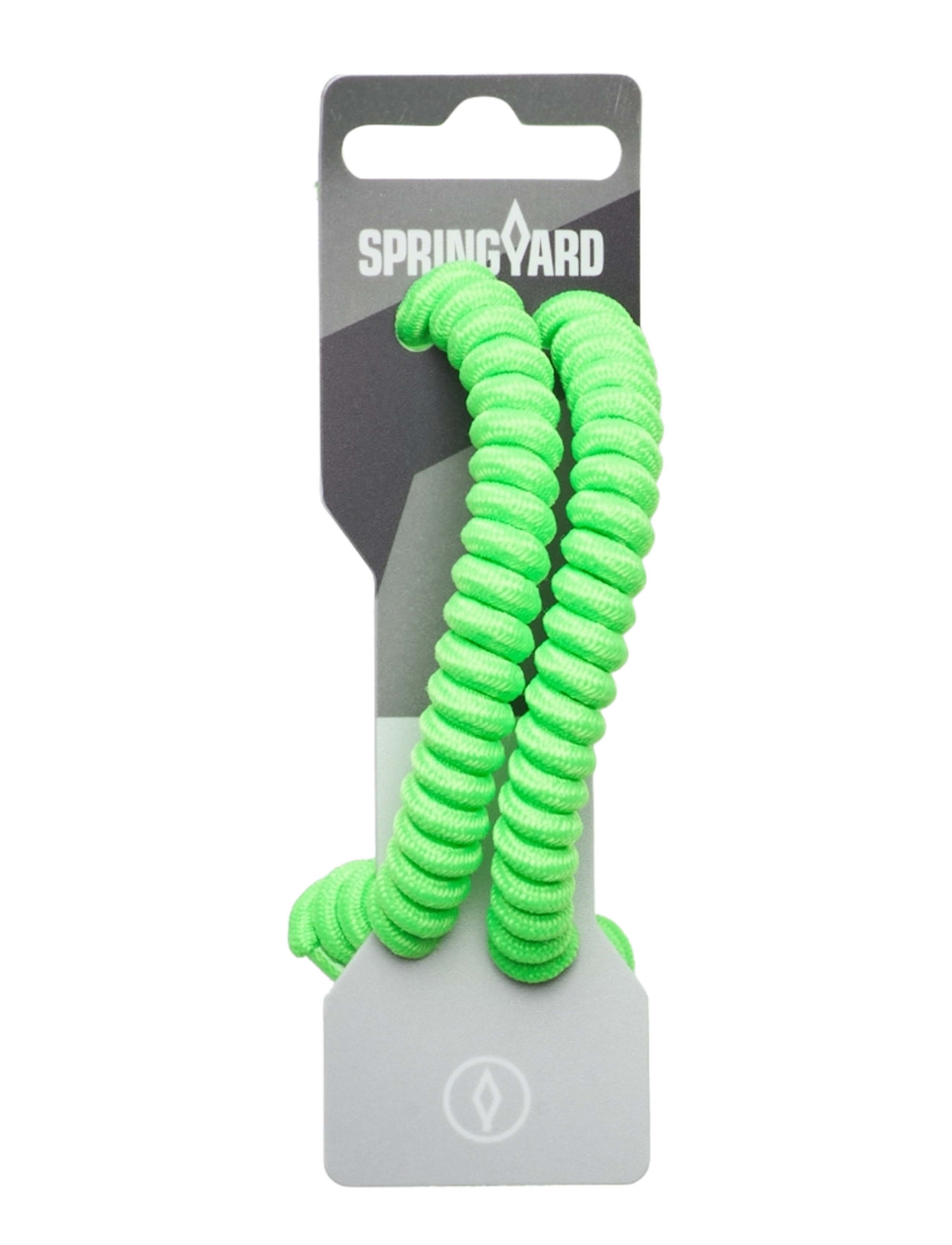 Springyard Elastic Curly 5.0, Børn, Spiral Hårelastik, Grøn, Str: 120 cm