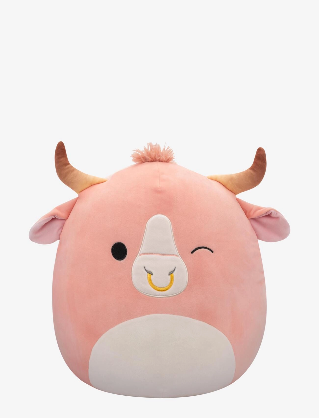Squishmallows 40 Cm P18 Houston Bull, Børn, Stuffed Dyr, Koral, Str: 40 cm