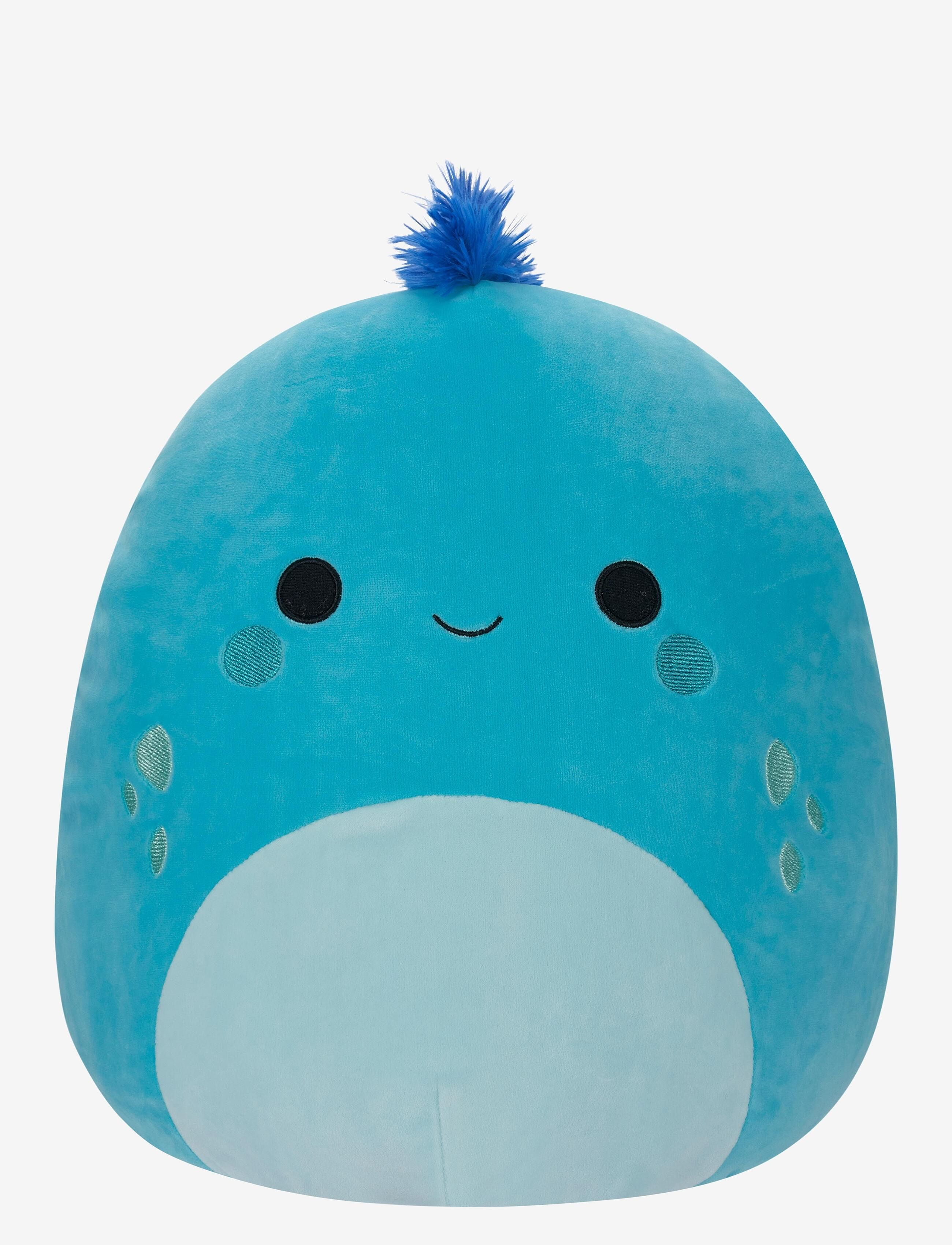 Squishmallows 40 Cm P18 Dijimon Iguana, Stuffed Dyr, Blå, Str: 40 cm