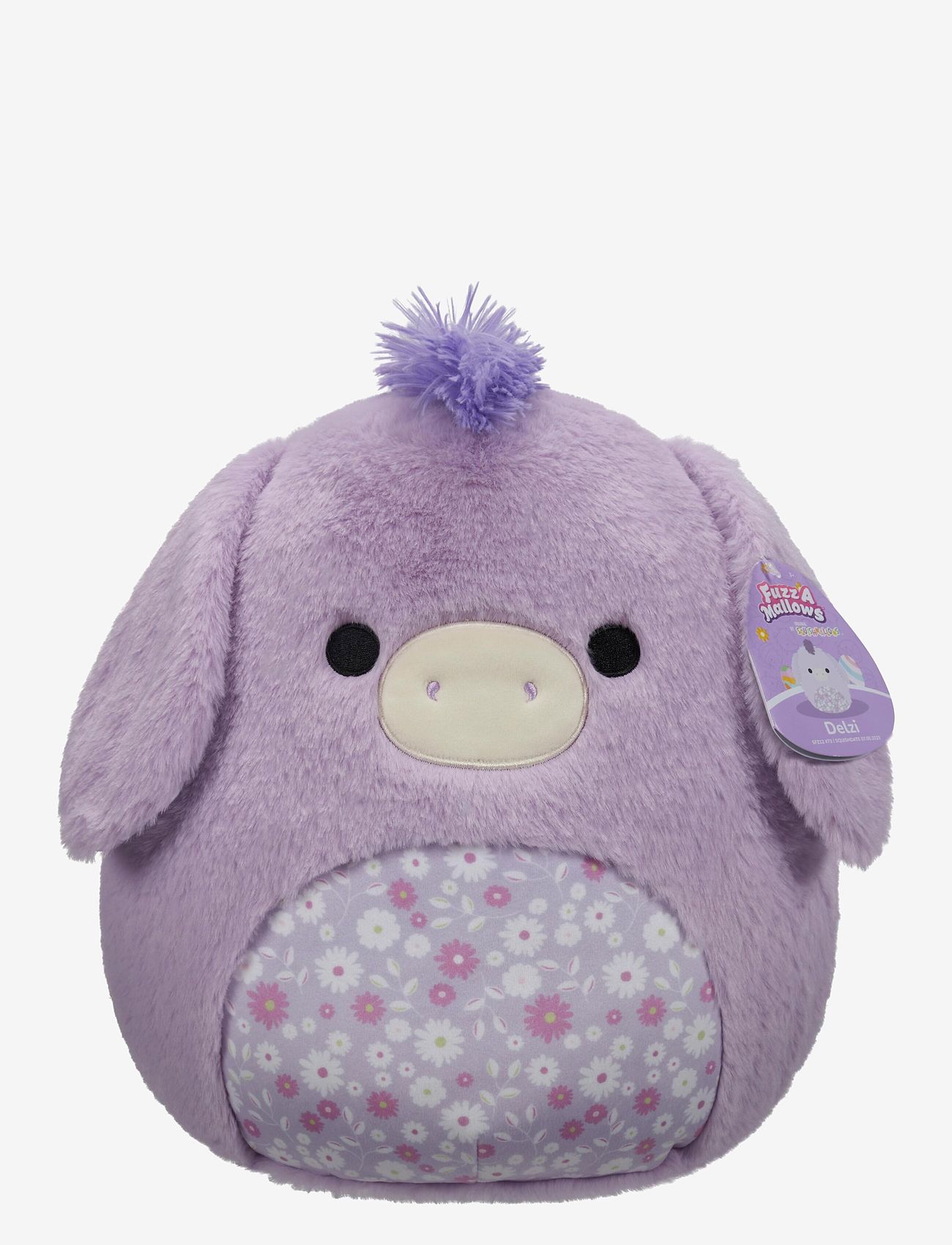 Squishmallows - Squishmallows 30 cm P18  Fuzz A Mallows Delzi Donkey - julegaver under 300kr - multi coloured - 0