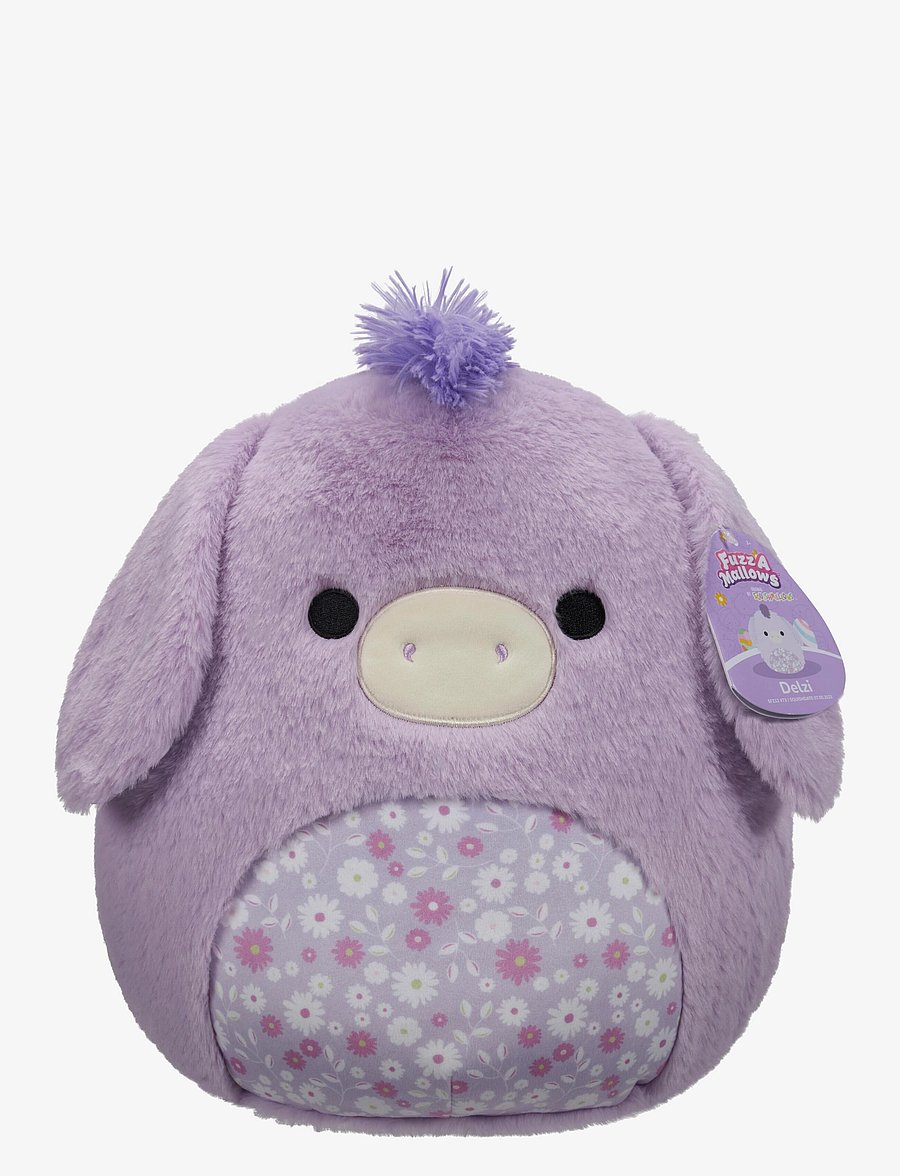 Squishmallows - Squishmallows 30 cm P18 Fuzz A Mallows Delzi Donkey - mjukisdjur - multi coloured - 0