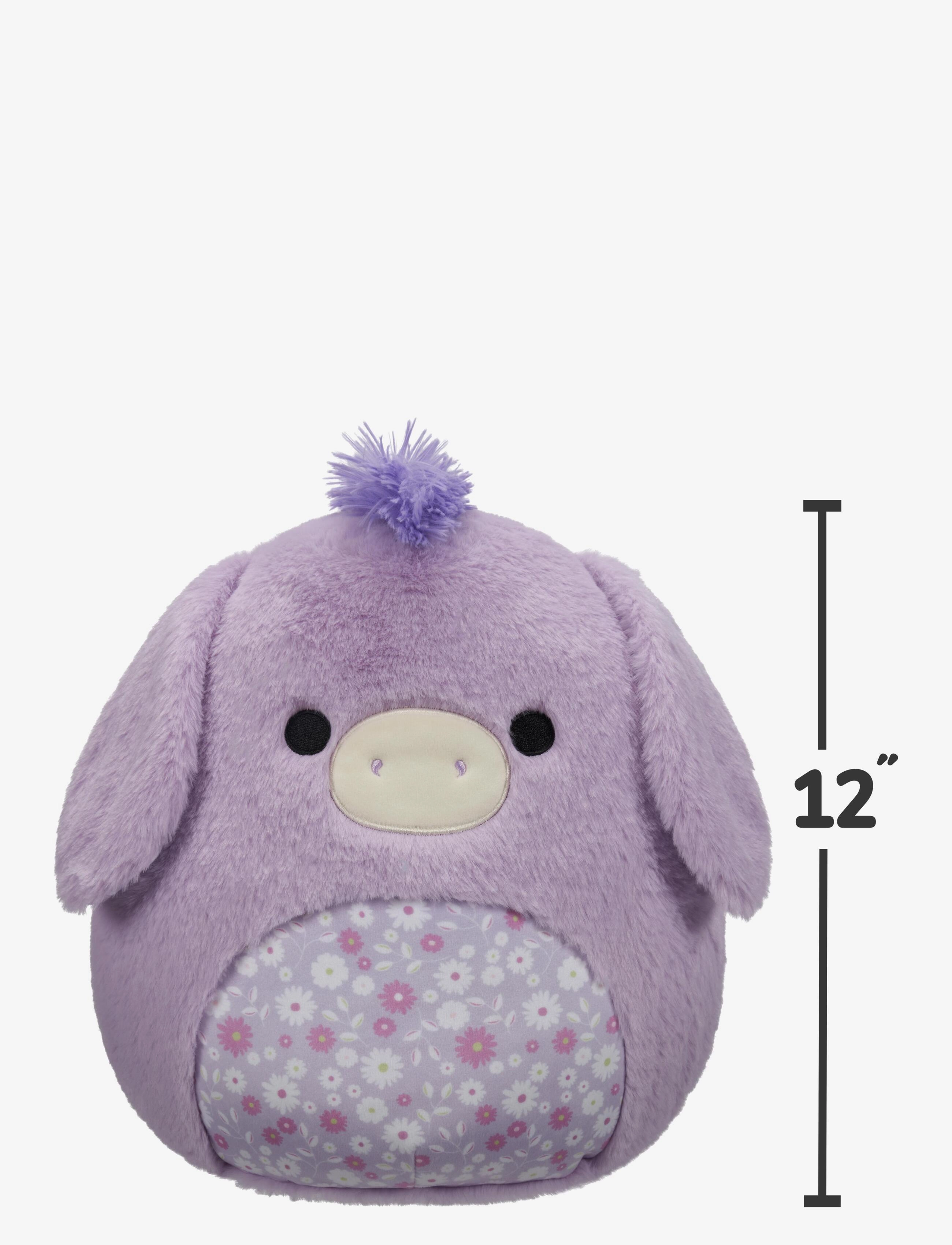 Squishmallows - Squishmallows 30 cm P18  Fuzz A Mallows Delzi Donkey - tuskudýr - multi coloured - 5