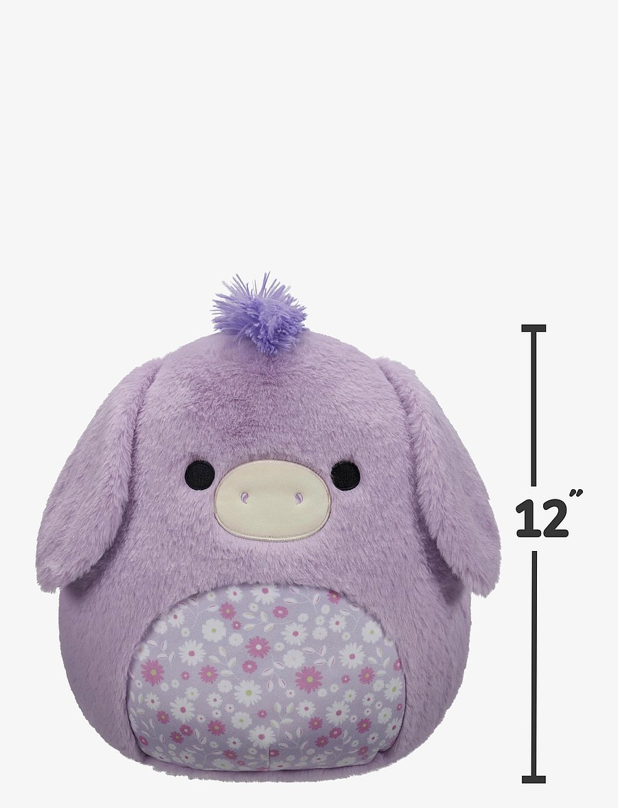 Squishmallows - Squishmallows 30 cm P18 Fuzz A Mallows Delzi Donkey - mjukisdjur - multi coloured - 5