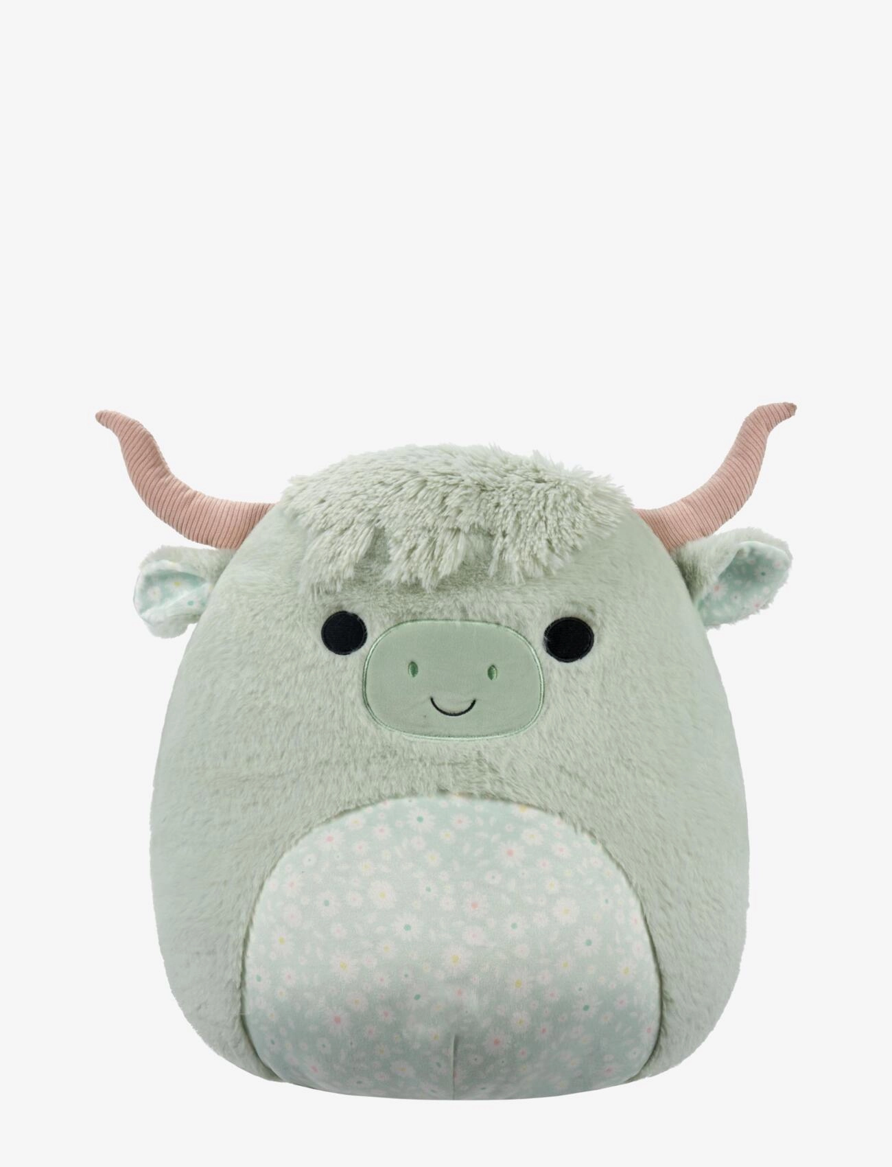 Squishmallows Squishmallows 40 cm P18 Fuzz A Mallows Iver Highland Cow, 40 cm, Green, Soft Legetøj > Stuffed Animals, Børn