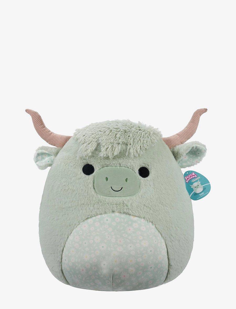 Squishmallows - Squishmallows 40 cm P18 Fuzz A Mallows Iver Highland Cow - mjukisdjur - multi coloured - 5