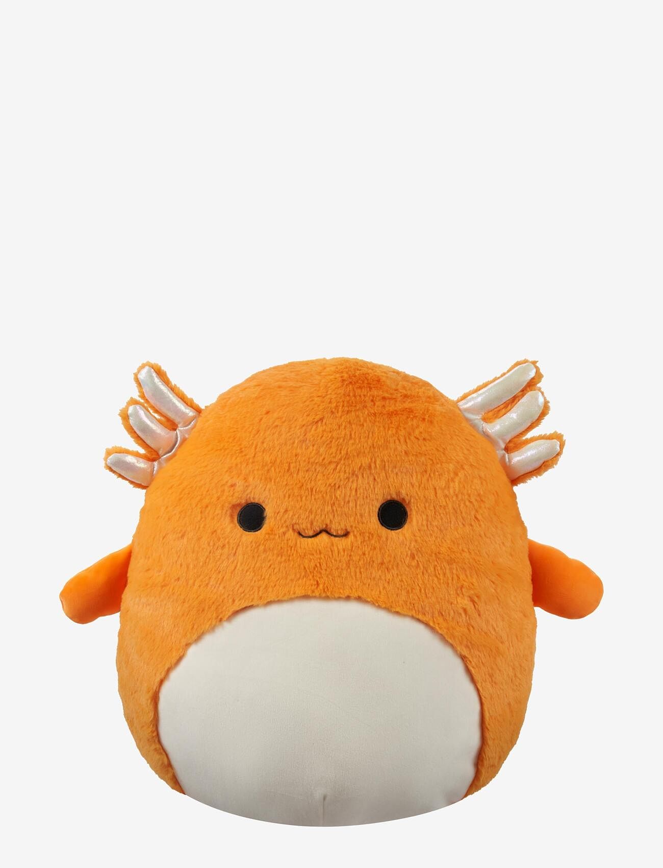 Squishmallows Squishmallows 40 cm P18 Fuzz A Mallows Nico Axolotl, 40 cm, Orange, Soft Legetøj > Stuffed Animals, Børn