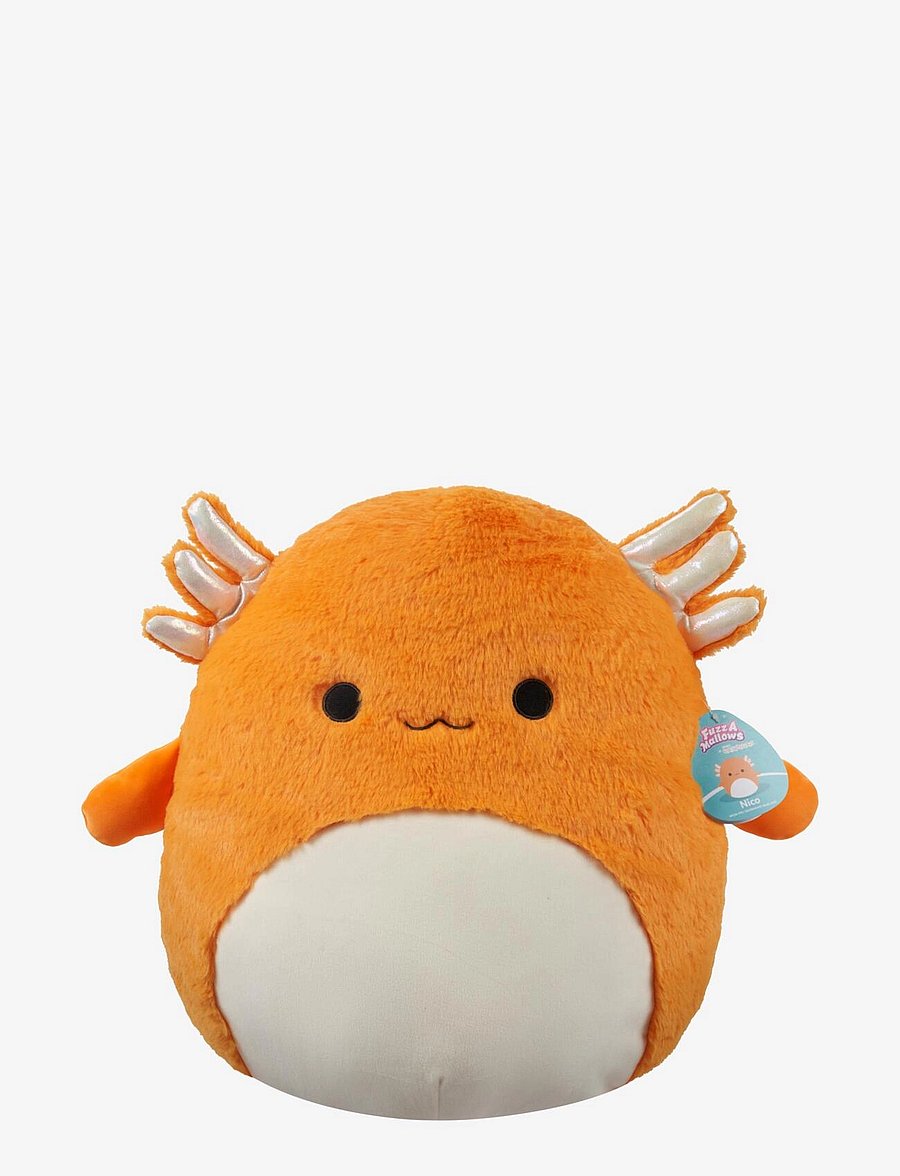 Squishmallows - Squishmallows 40 cm P18 Fuzz A Mallows Nico Axolotl - tøjdyr - multi coloured - 5