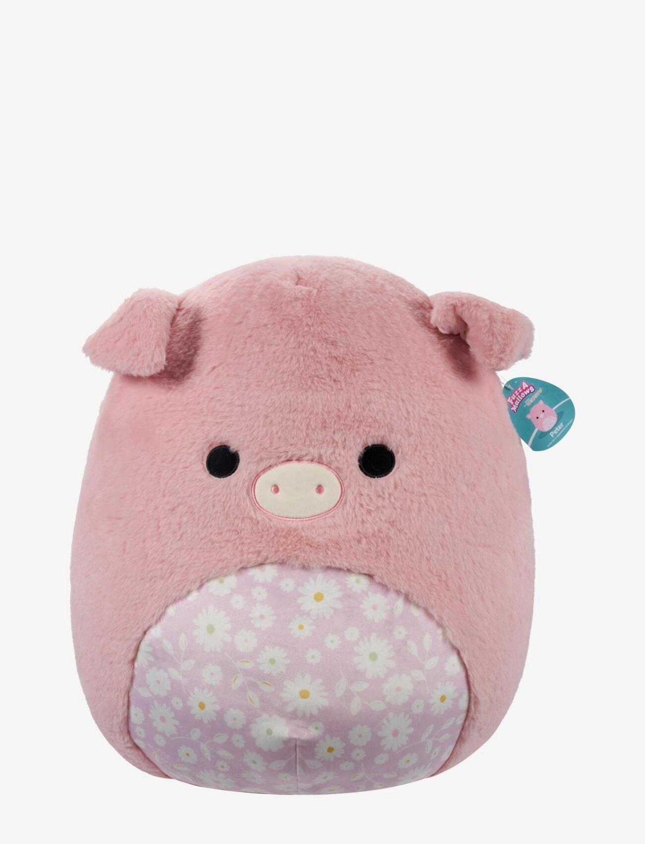Squishmallows - Squishmallows 50 cm P18  Fuzz A Mallows Peter Pig - bamser - multi coloured - 5