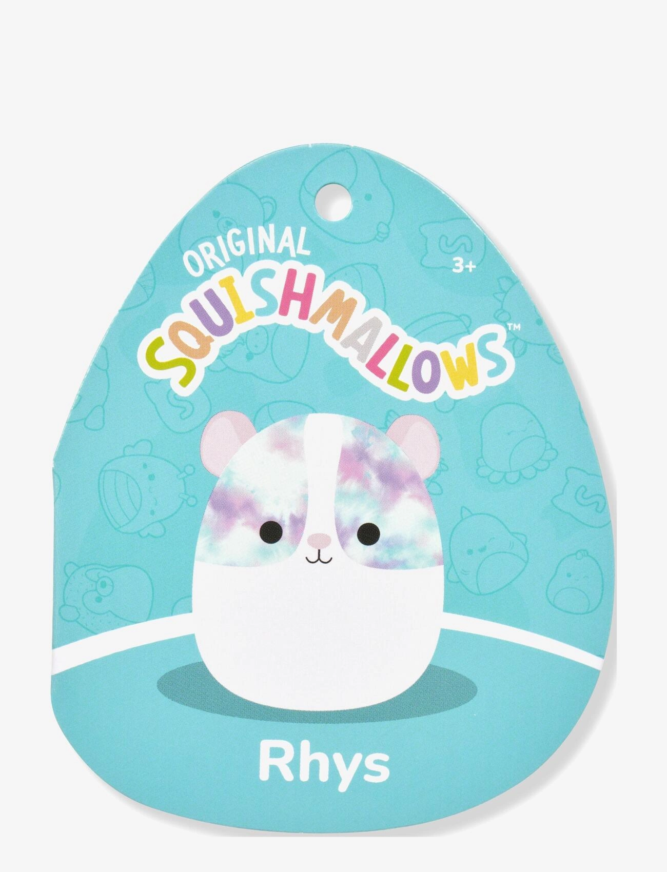 Squishmallows - Squishmallows 30 cm P20 Rhys Guinea Pig - kosedyr - multi coloured - 5