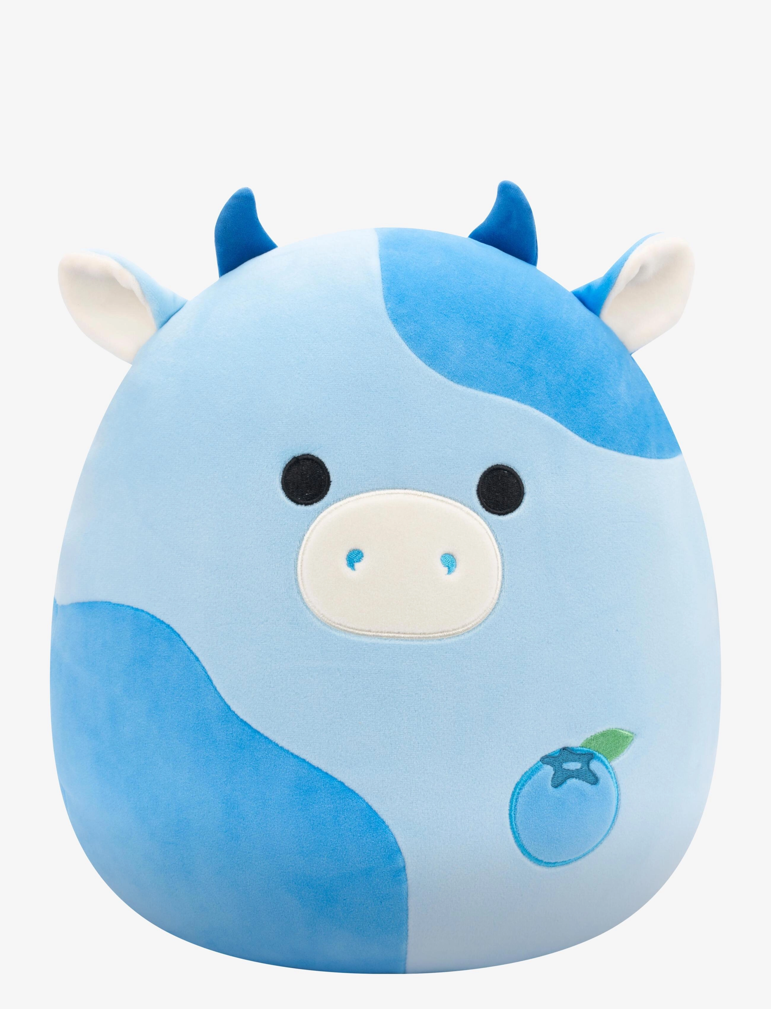 Squishmallows Squishmallows 30 cm P21 Rutanya Cow, 30 cm, Blue, Soft Legetøj > Stuffed Animals, Børn